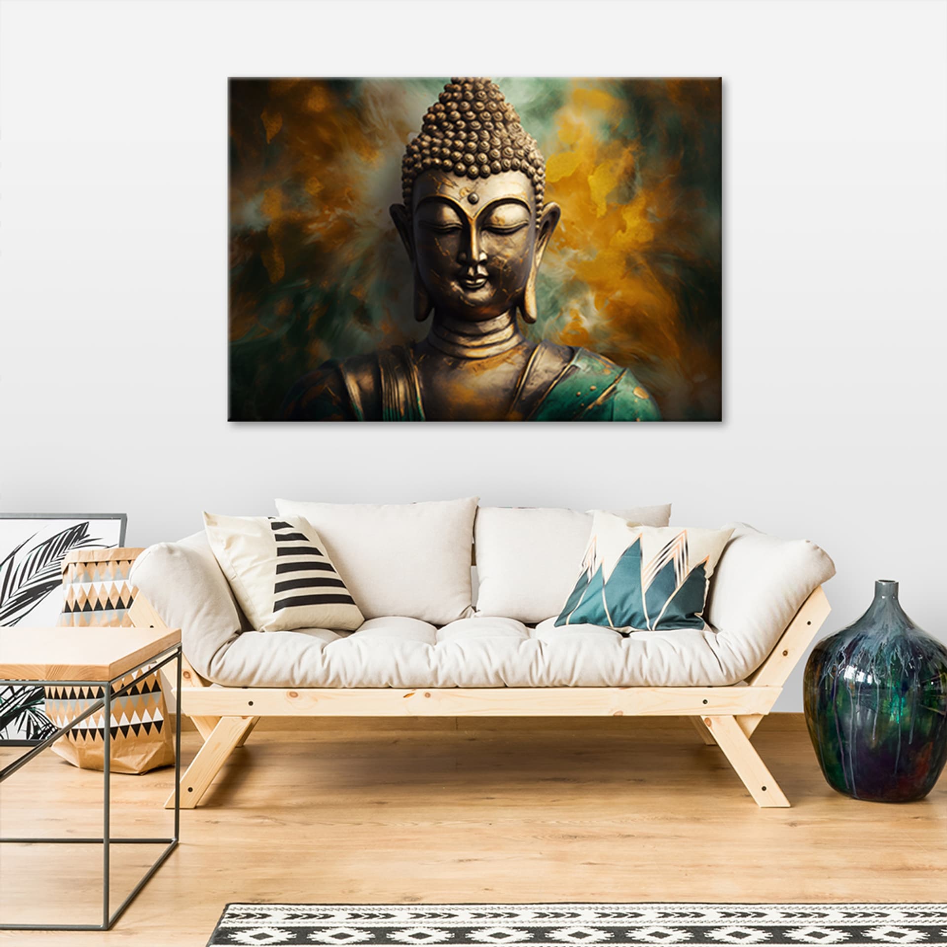 

Obraz Deco Panel, Posąg Buddy Abstrakcja (Rozmiar 120x80)