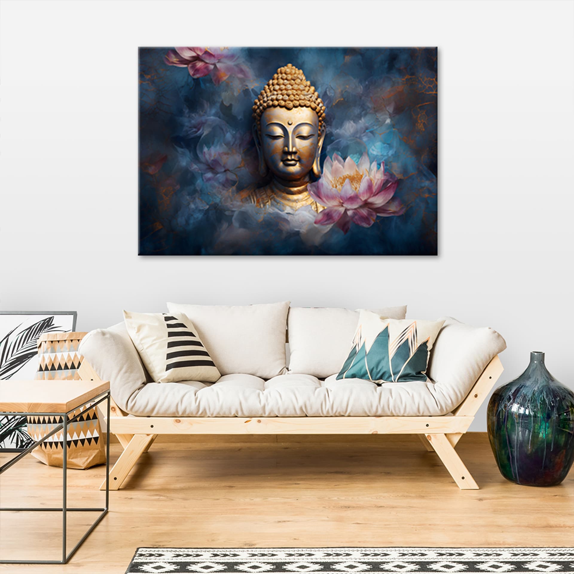 

Obraz Deco Panel, Budda i kwiaty zen (Rozmiar 60x40)