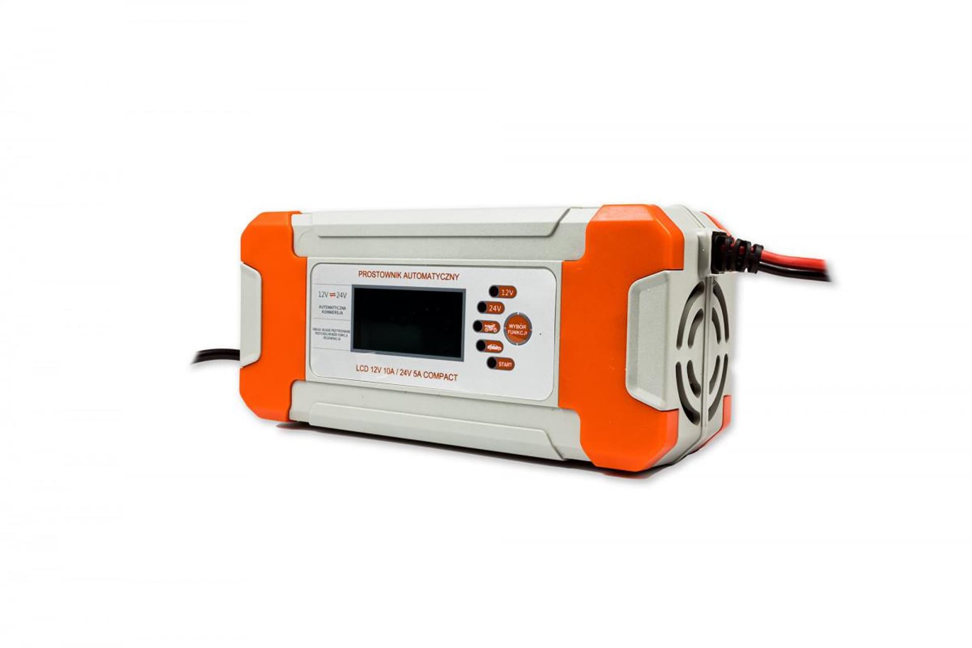 

PROSTOWNIK AKUMULATOROWY VOLT POLSKA Z LCD 12V 10A / 24V 5A COMPACT