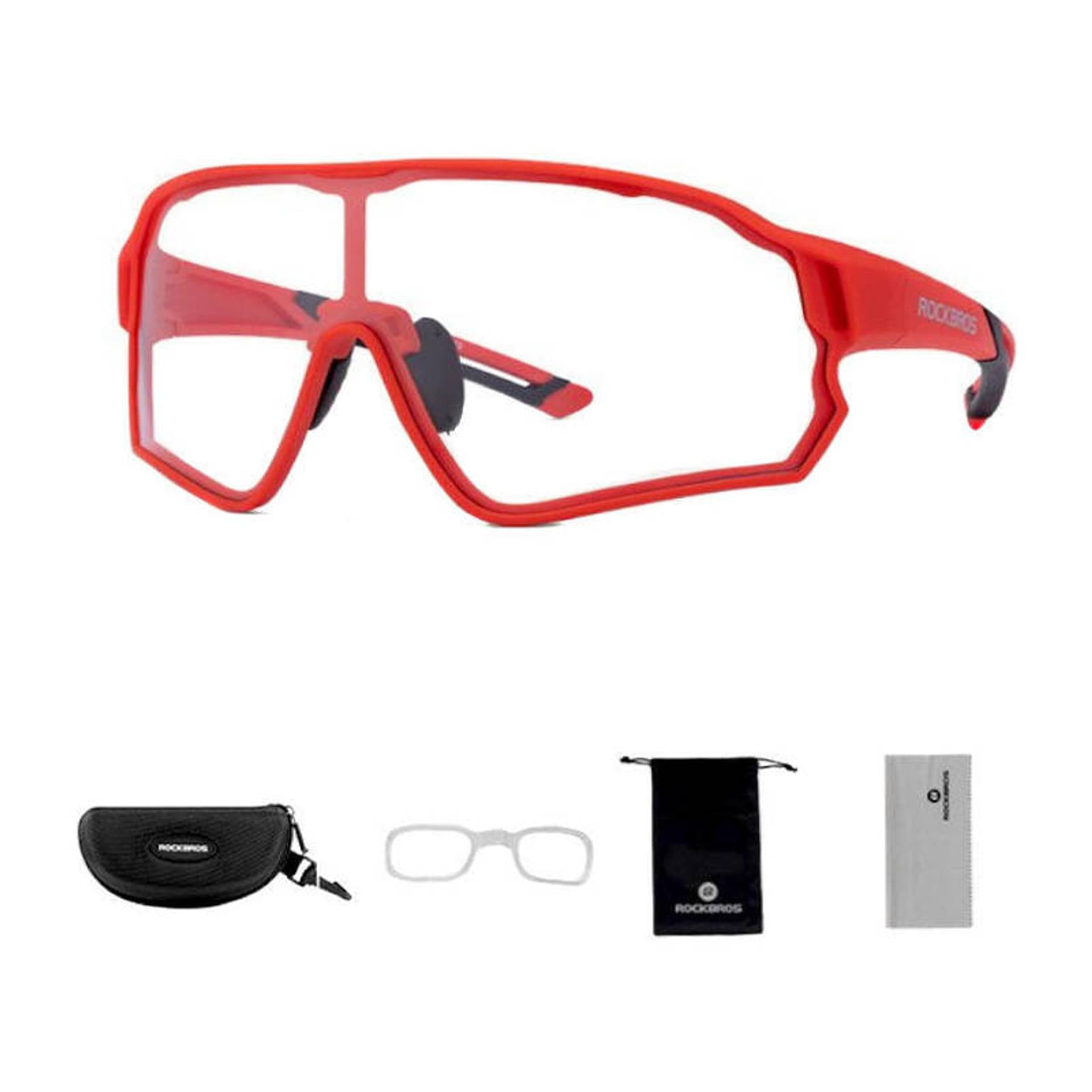 

Okulary rowerowe, polaryzacyjne Rockbros 10135R (czerwone)