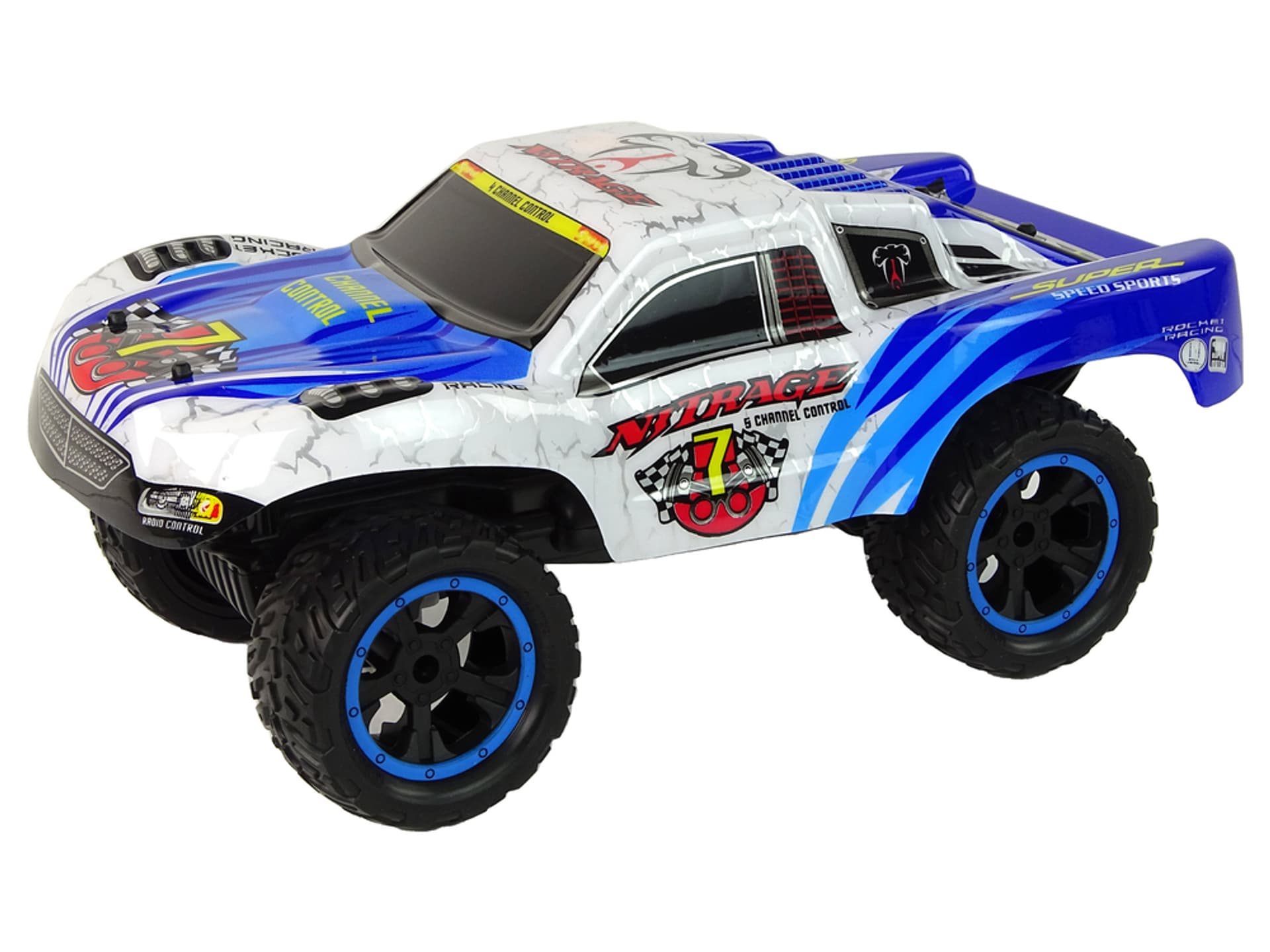 

Zdalnie Sterowane Auto RC Truck Monster 1:12 Białe