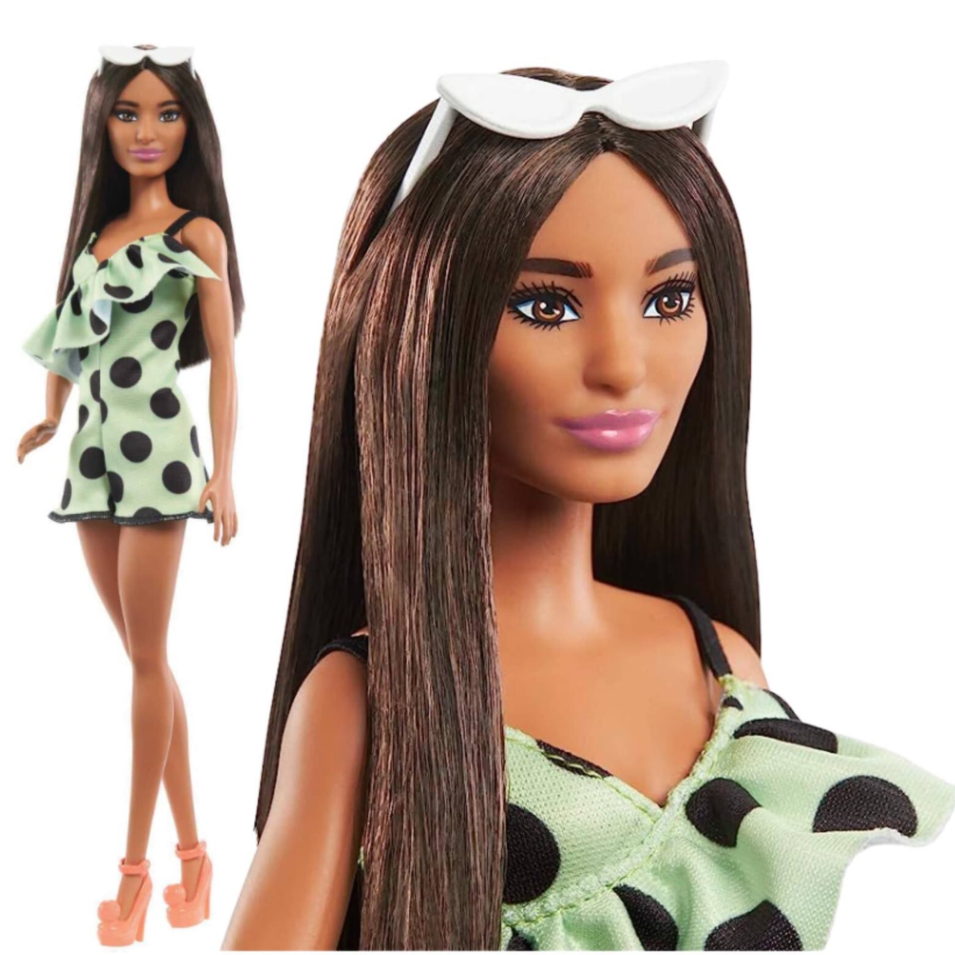 

BRB FASHION BRUNETKA KOMBINEZON KROPKI HPF76 WB6