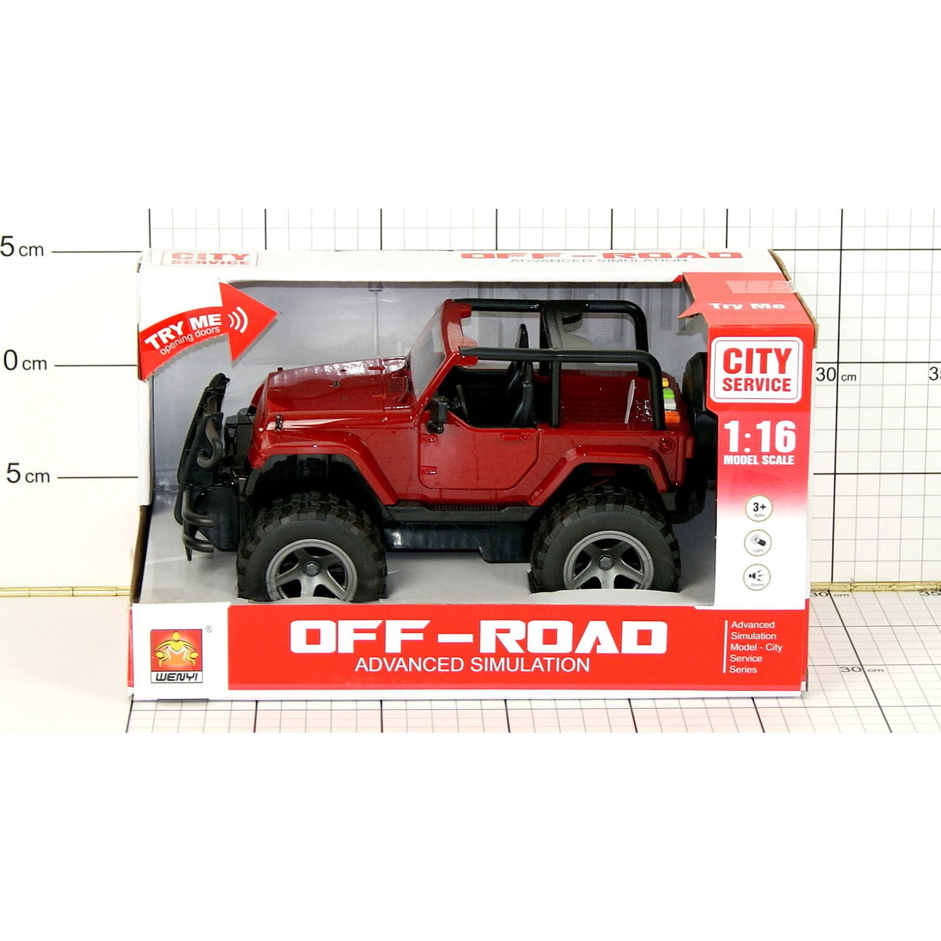 

JEEP ŚWIATŁA/DŹWIĘKI W PUDEŁKU