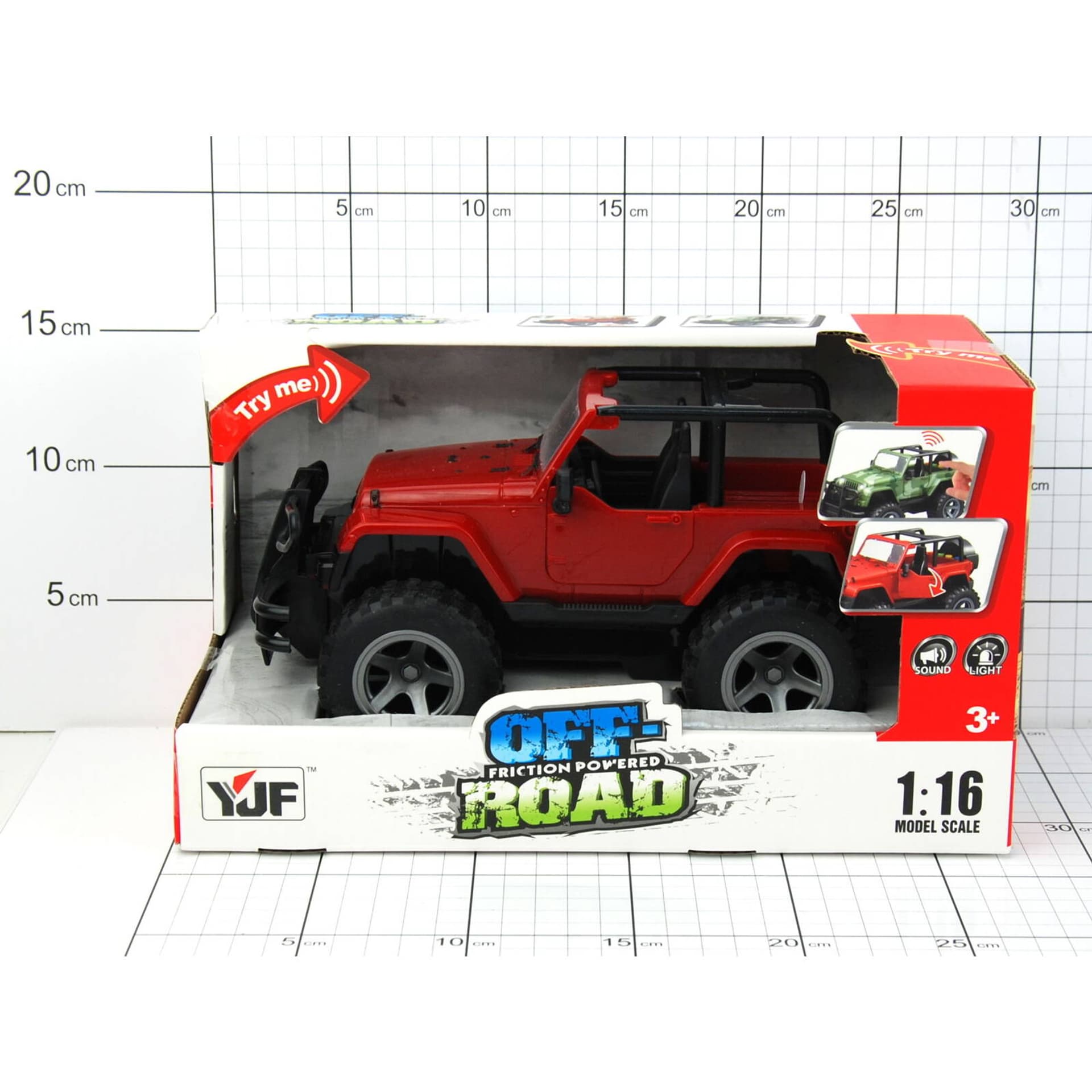 

JEEP ŚWIATŁA/DŹWIĘKI W PUDEŁKU