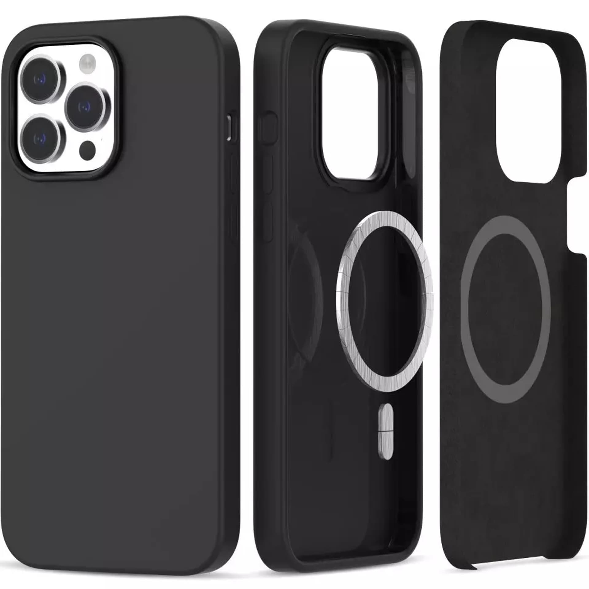 

Etui ochronne silikonowe do MagSafe do Apple iPhone 14 Pro Max Black