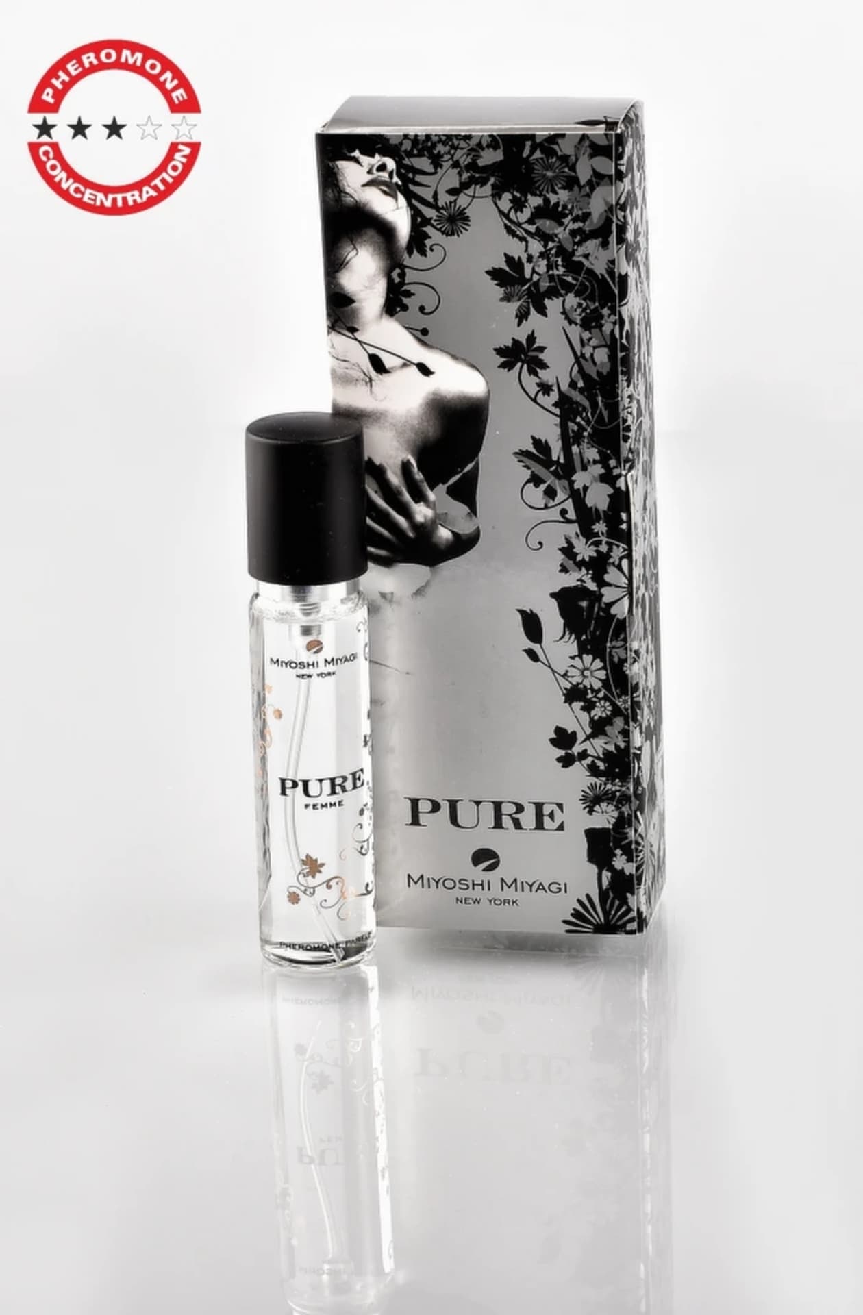 

Feromony bezzapachowe Miyoshi Miyagi ORIGINAL PURE DLA KOBIET 15ml