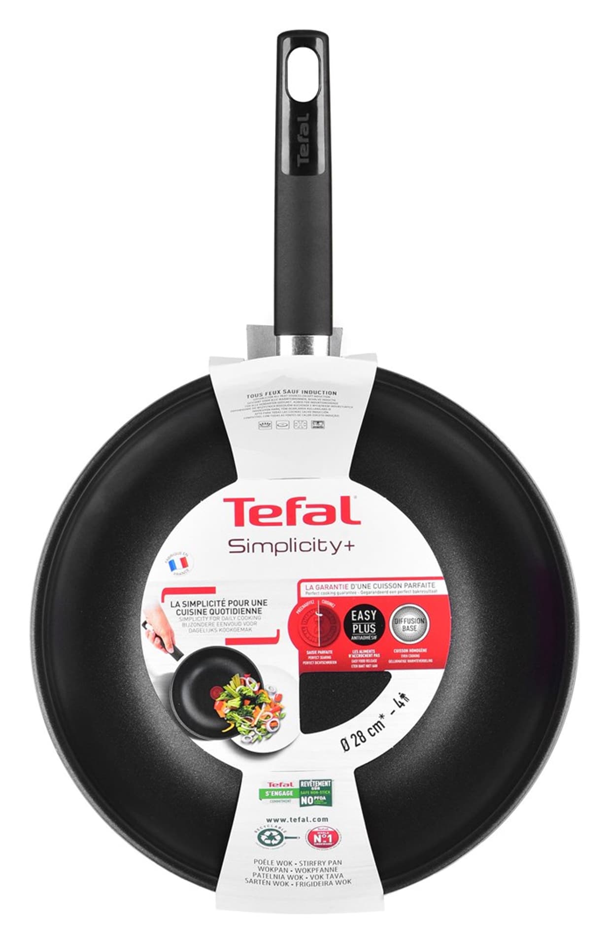 

Patelnia wok TEFAL Simplicity 28cm B5821902