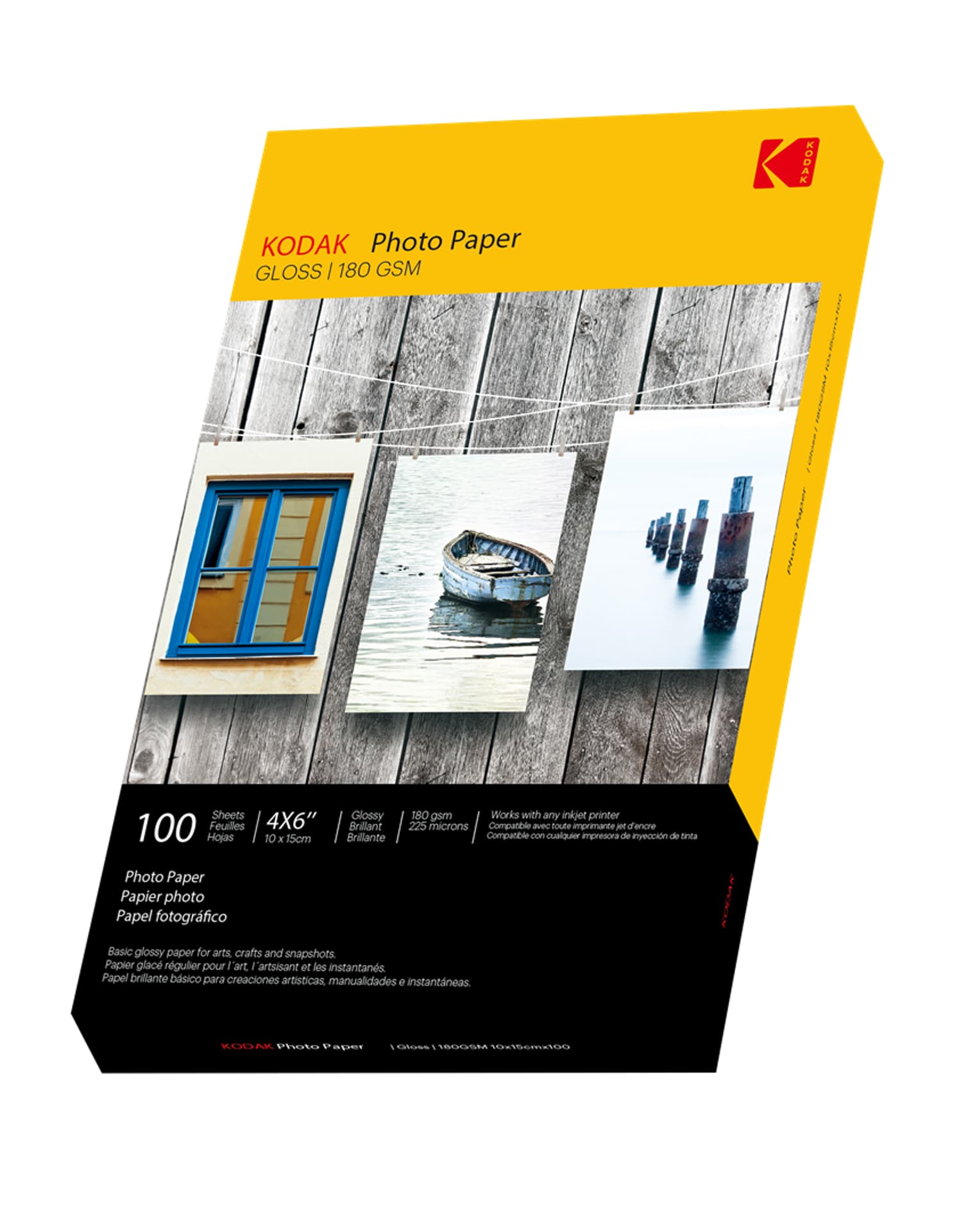 

KODAK PHOTO PAPER GLOSS A6 180GSM (100 PACK)