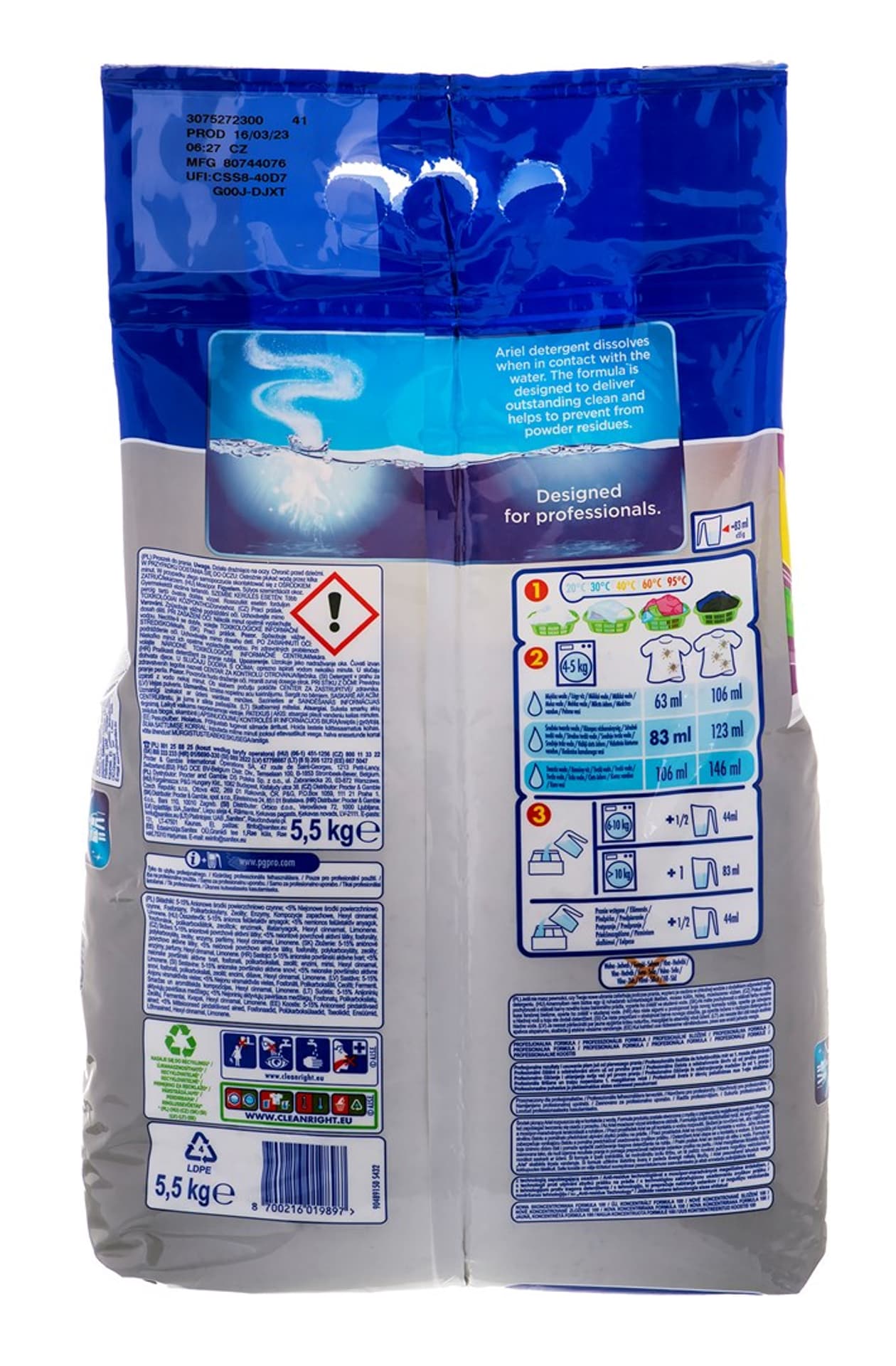 

Ariel Professional Color proszek do prania 5,5 kg