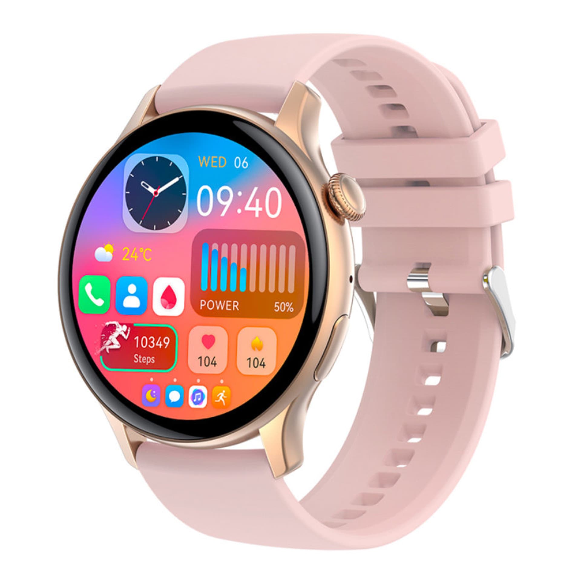 

SMARTWATCH DAMSKI Rubicon RNCF10 - TRYBY SPORTOWE, MONITOR SNU (sr055b)