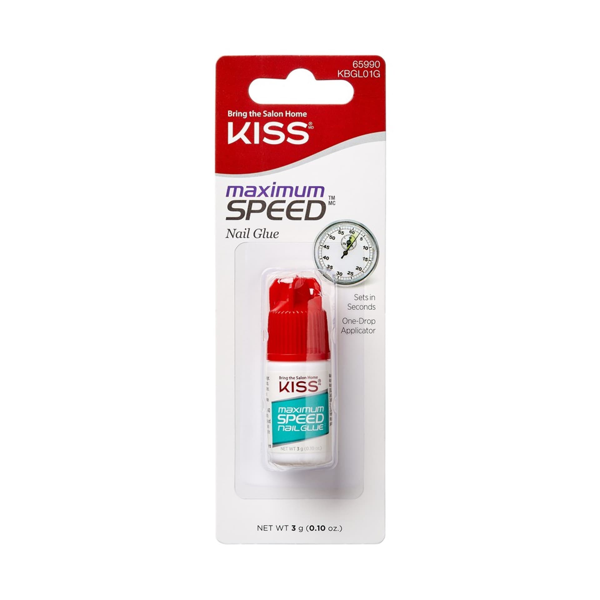 

KISS Szybkoschnący Klej do paznokci Maximum Speed 3g