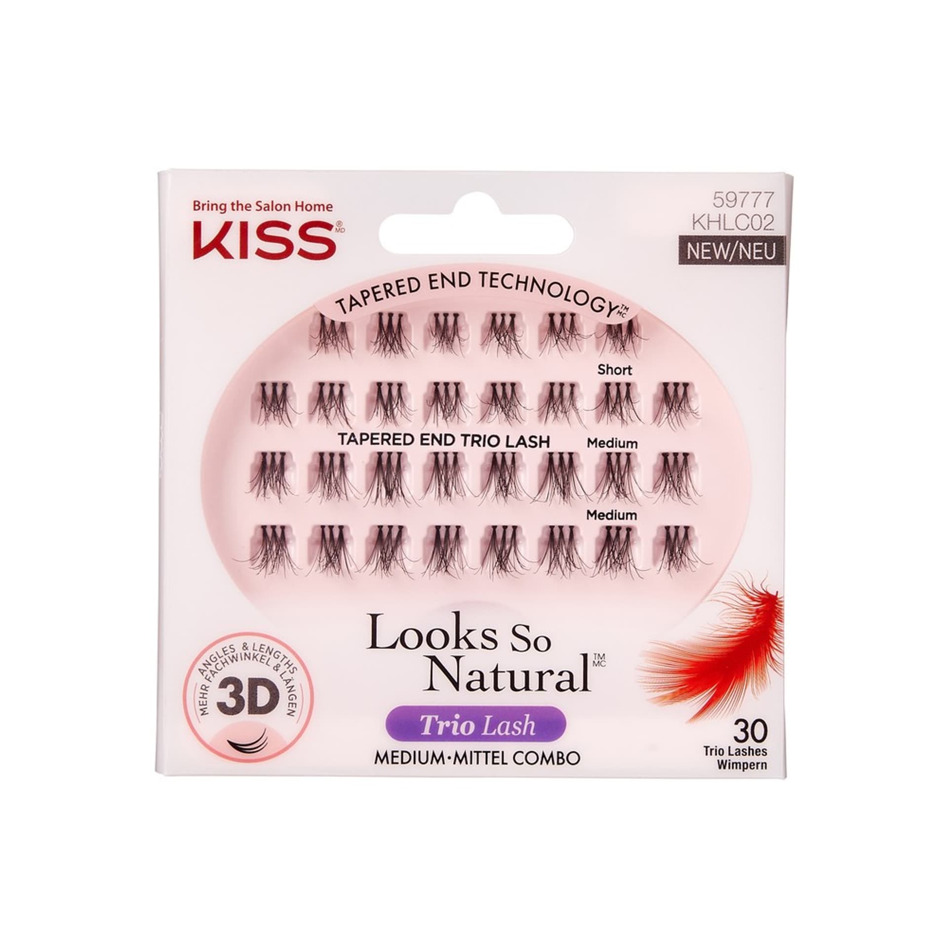 

KISS Szt. Rzęsy kępki Haute Couture medium