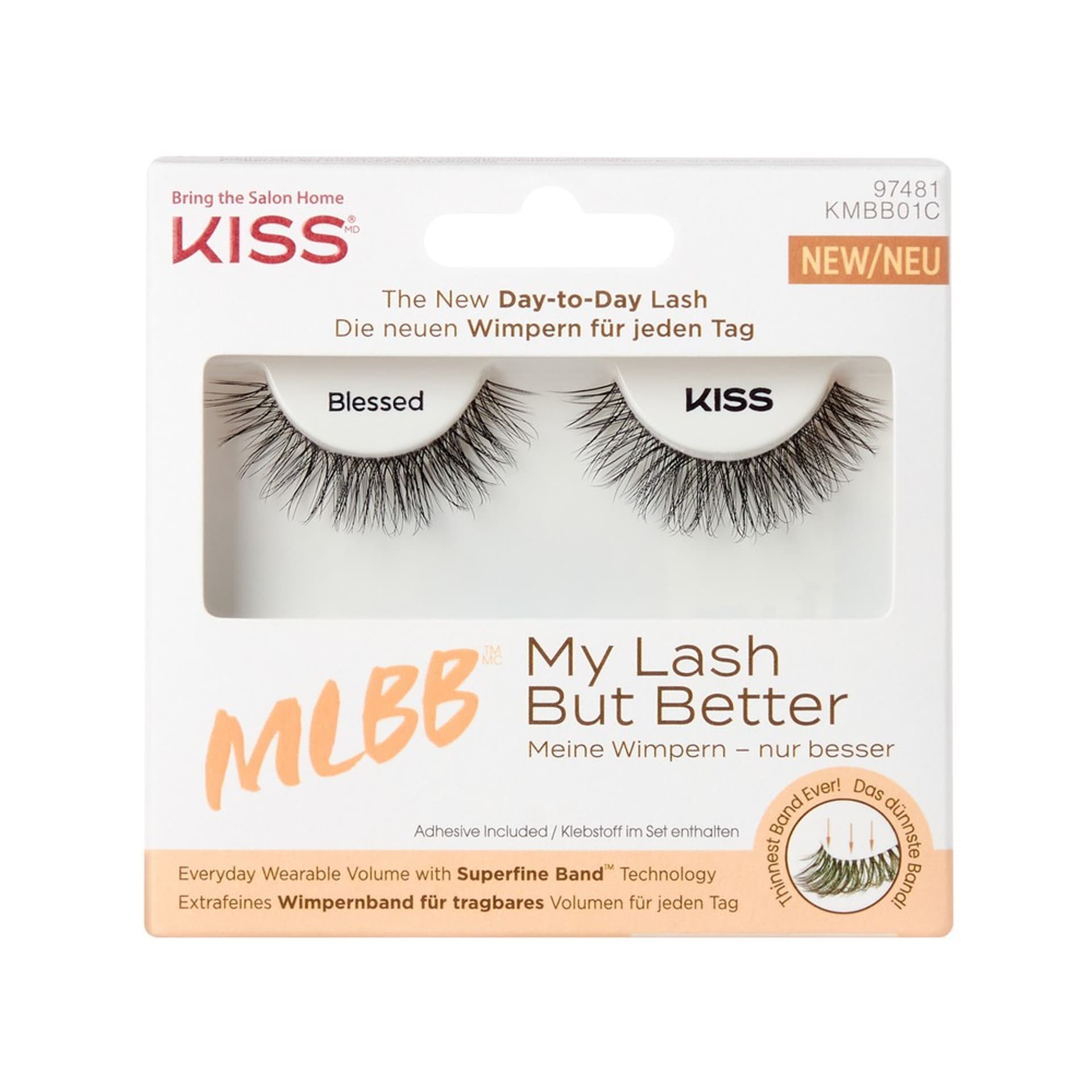 

KISS Szt. Rzęsy MyLashButBetter KMBB01 Blessed