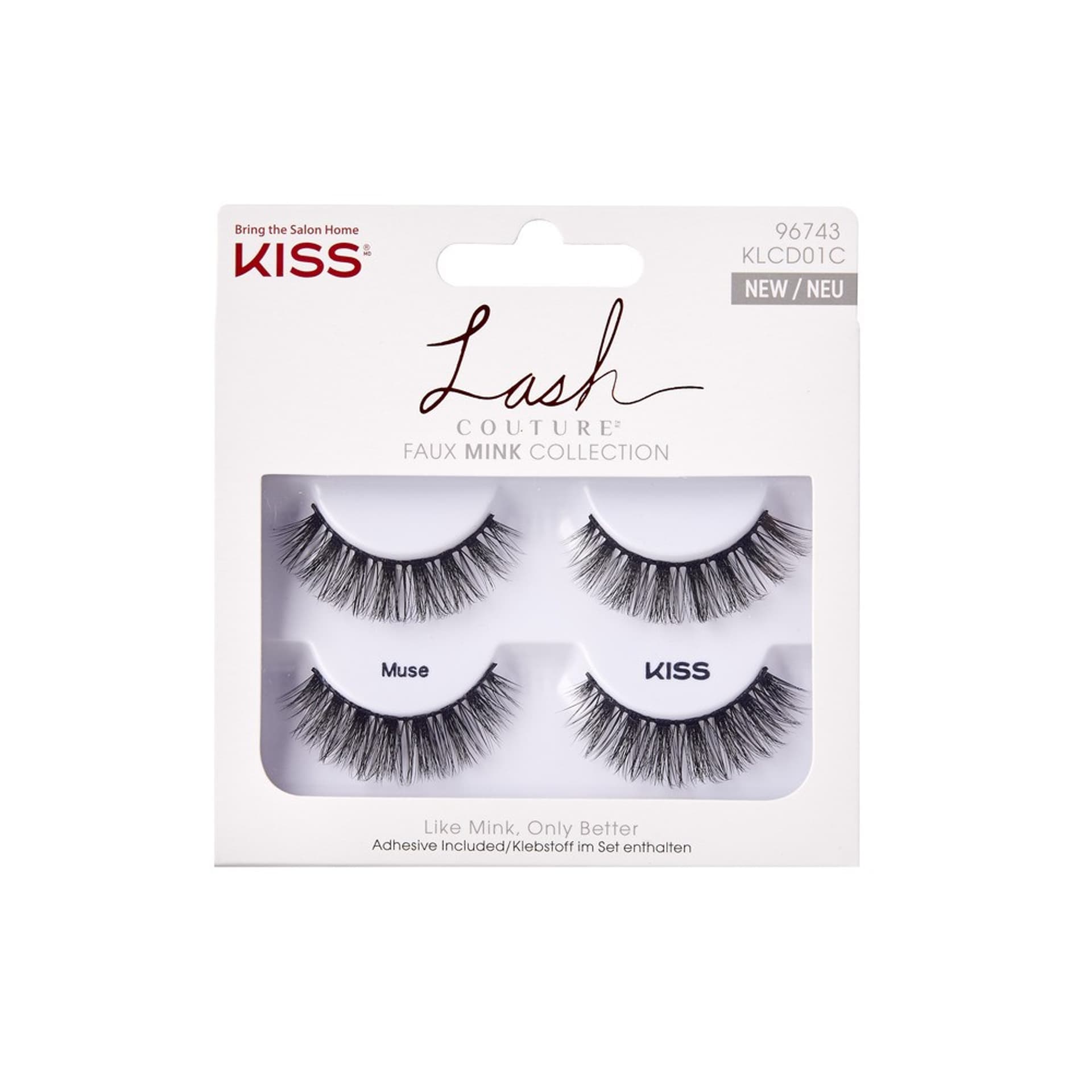 

KISS Szt. Rzęsy KLCD01H1 Lash Couture Muse