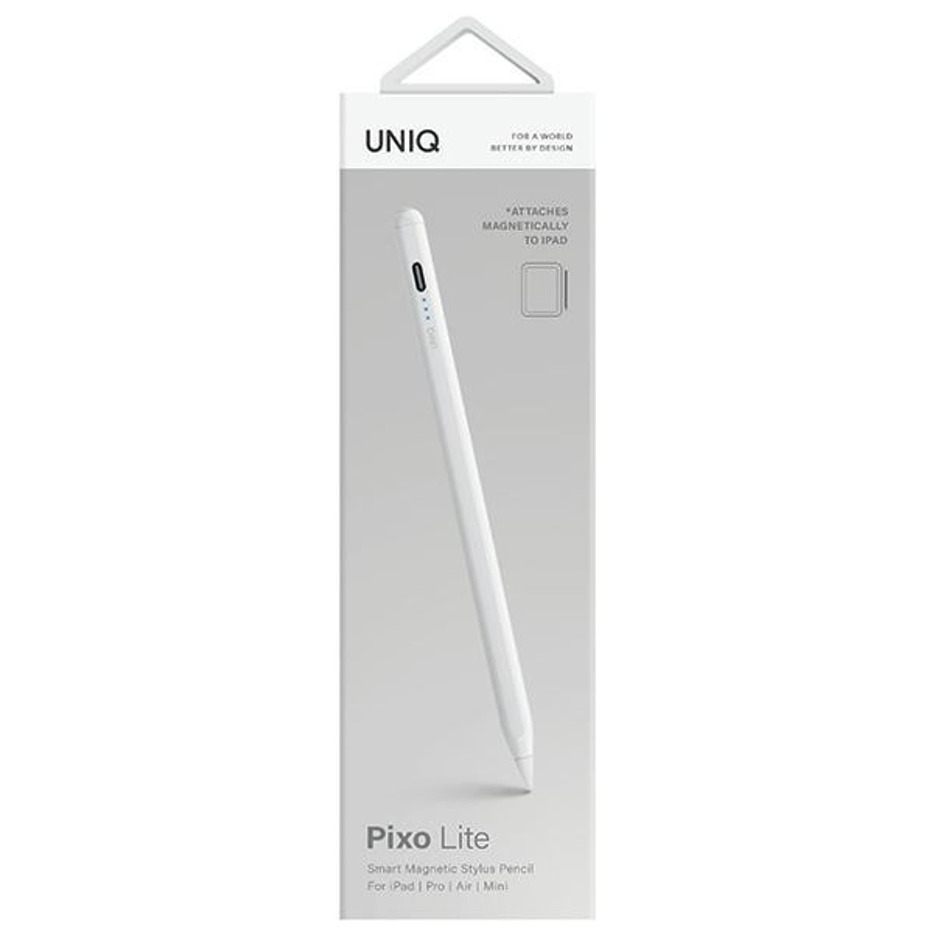 

UNIQ Pixo Lite rysik magnetyczny do iPada biały/dove white