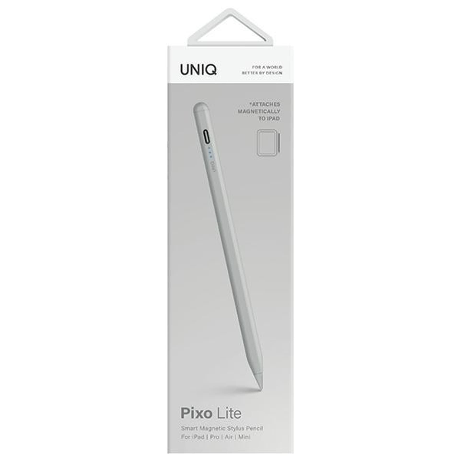 

UNIQ Pixo Lite rysik magnetyczny do iPada szary/chalk grey