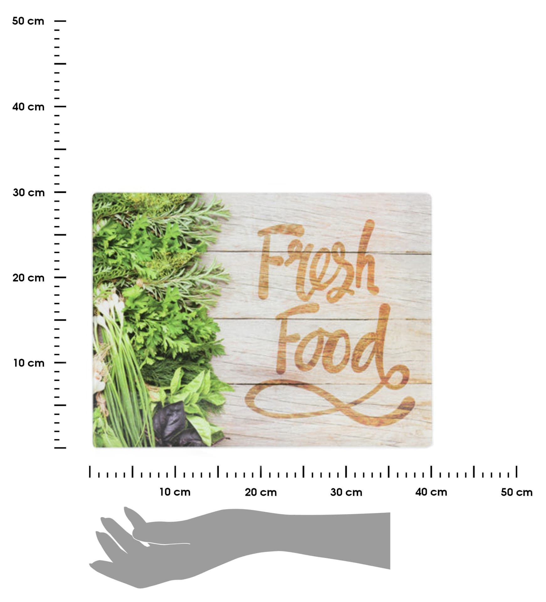 

Deska kuchenna szklana 40x30 cm wzór 3