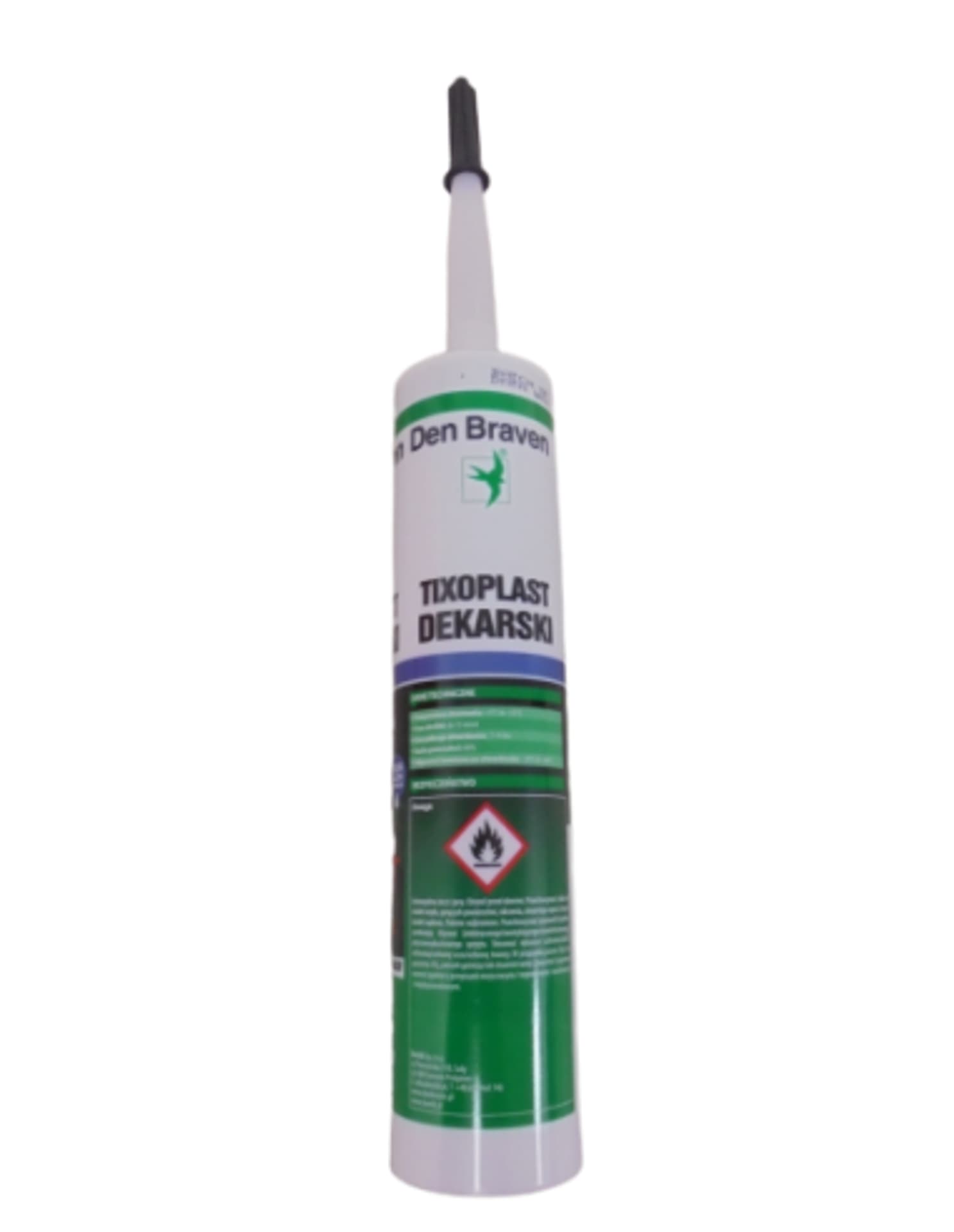 

USZCZELNIACZ KLEJ DEKARSKI TIXOPLAST CZARNY 290ML