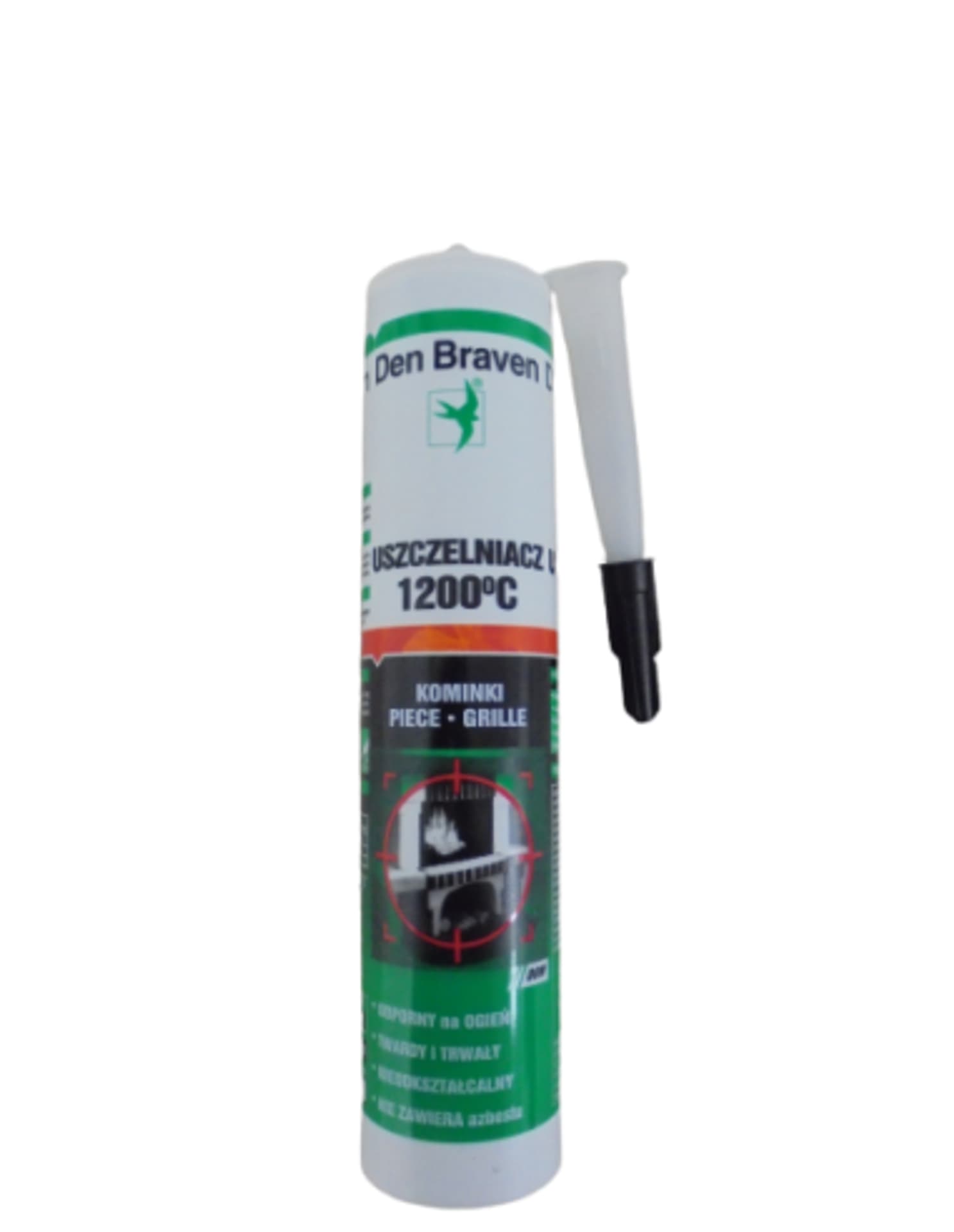 

USZCZELNIACZ WYSOKOTEMPERATUROWY FIRE SEALANT 1200C ŻAROODPORNY 280ML