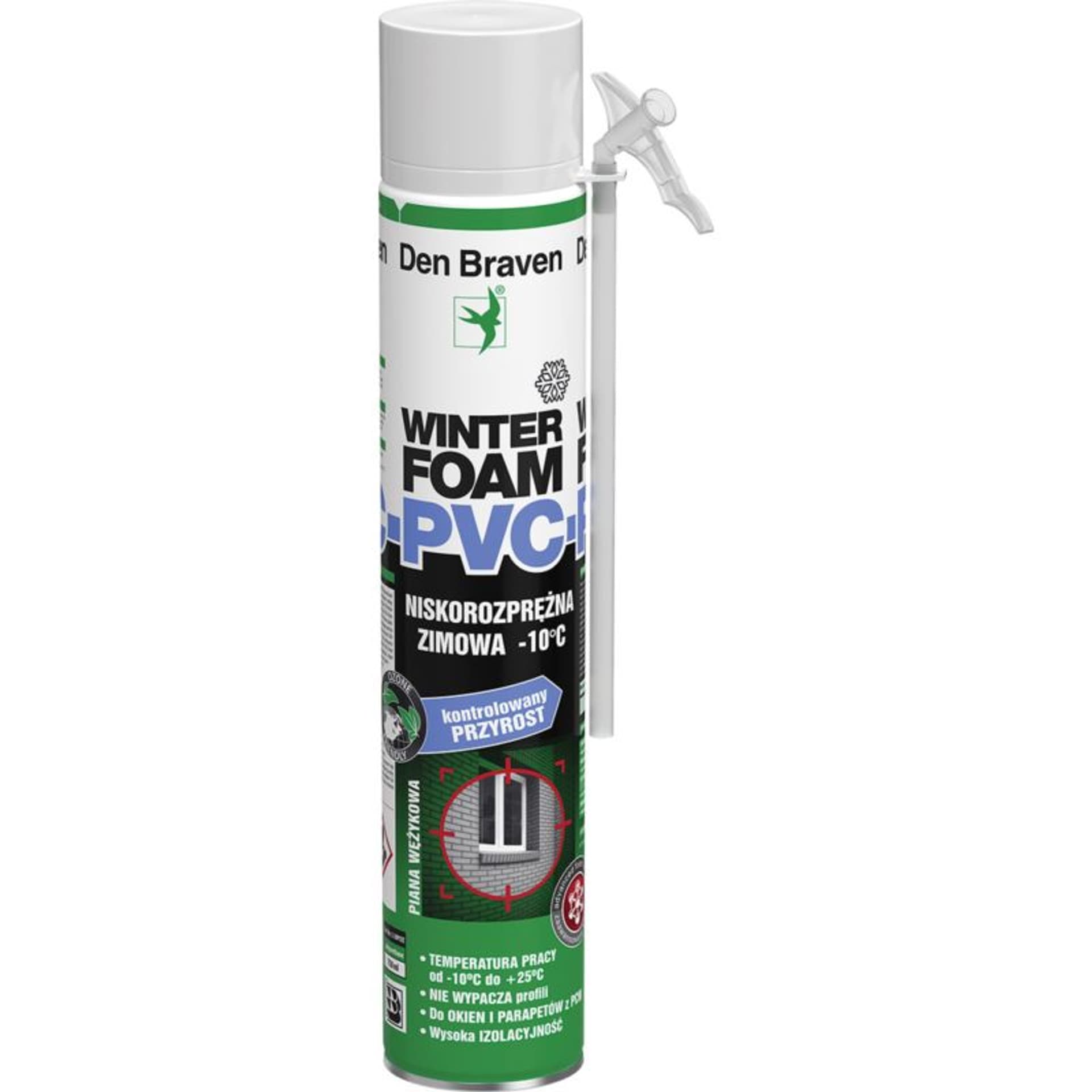 

PIANA PIANKA MONTAŻOWA WINTERFOAM PVC NISKOPRĘŻNA ZIMOWA 750ML WĘŻYK