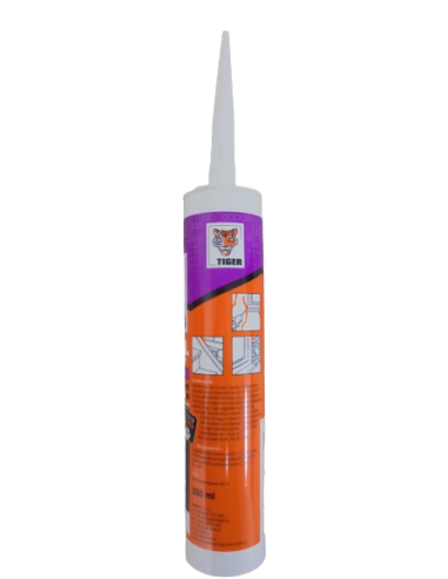 

AKRYL USZCZELNIACZ AKRYLOWY TIGER BIAŁY 260ml