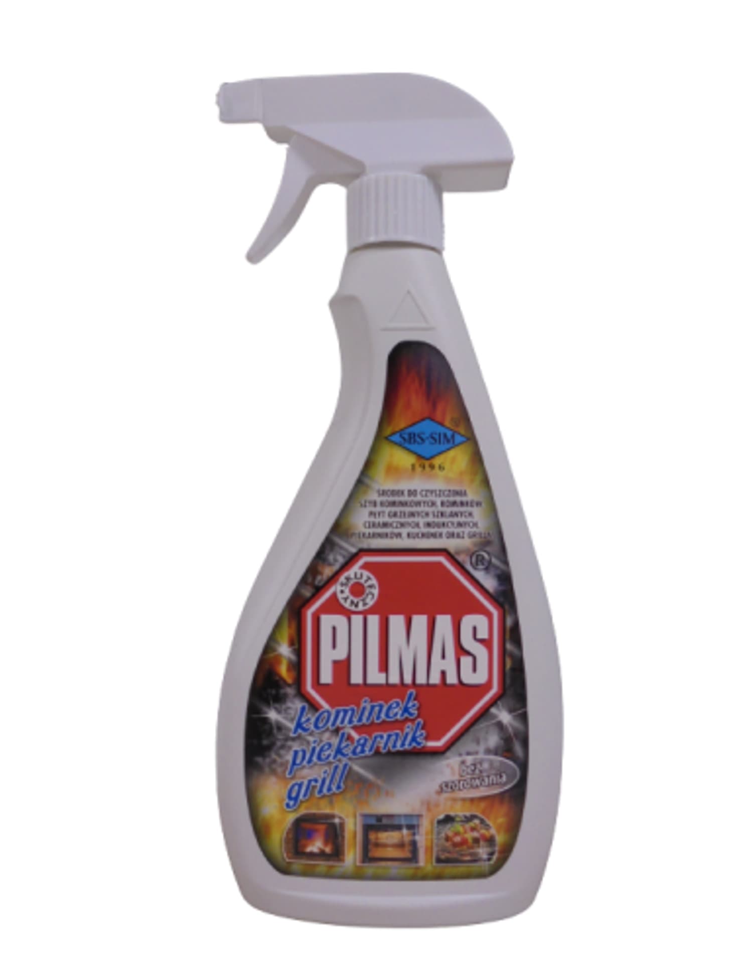 

ŚRODEK DO CZYSZCZENIA SZYB KOMINEK PIEKARNIK GRILL PILMAS 650ml