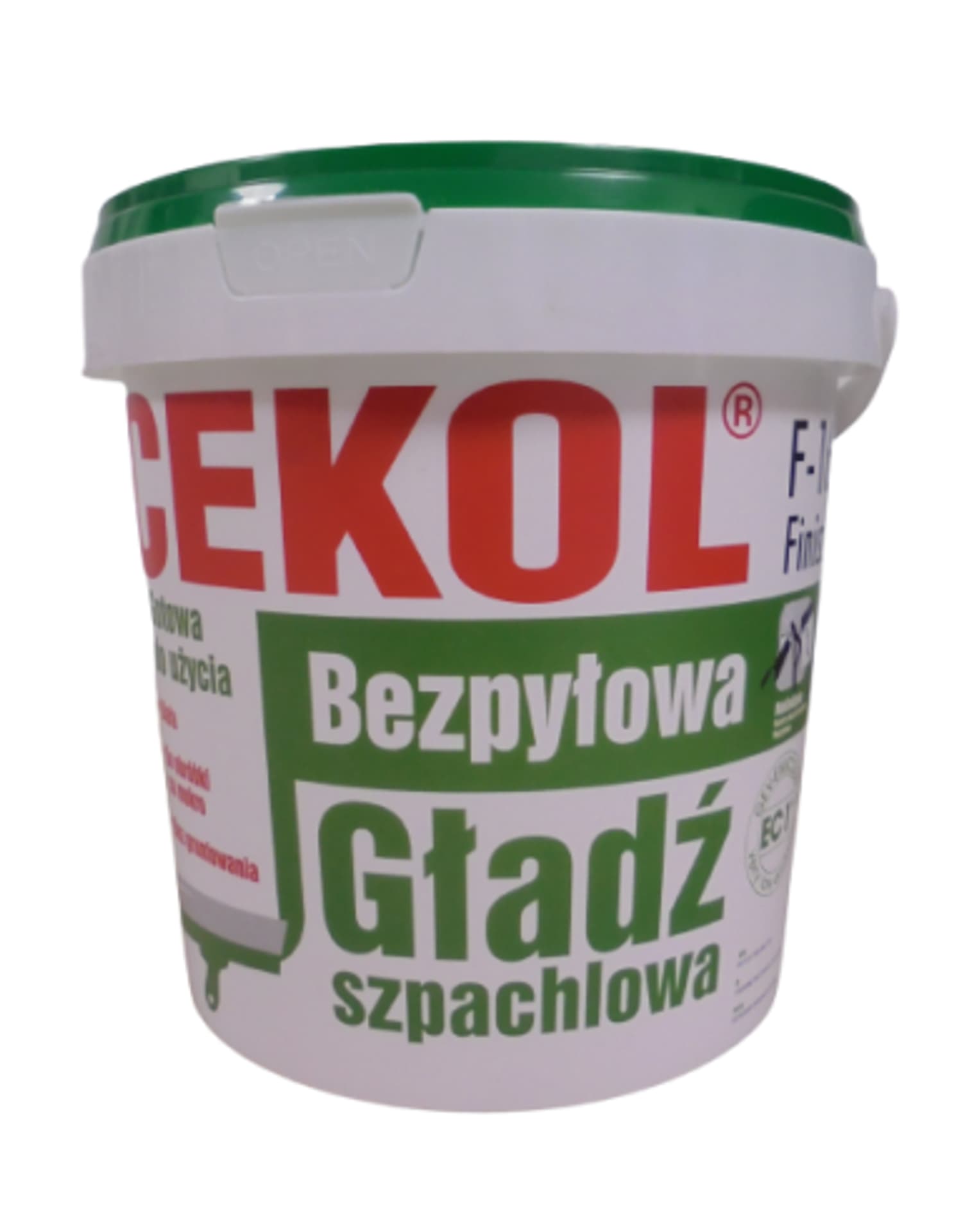 

Gładź szpachlowa bezpyłowa Cekol F-16 (1.8 kg)