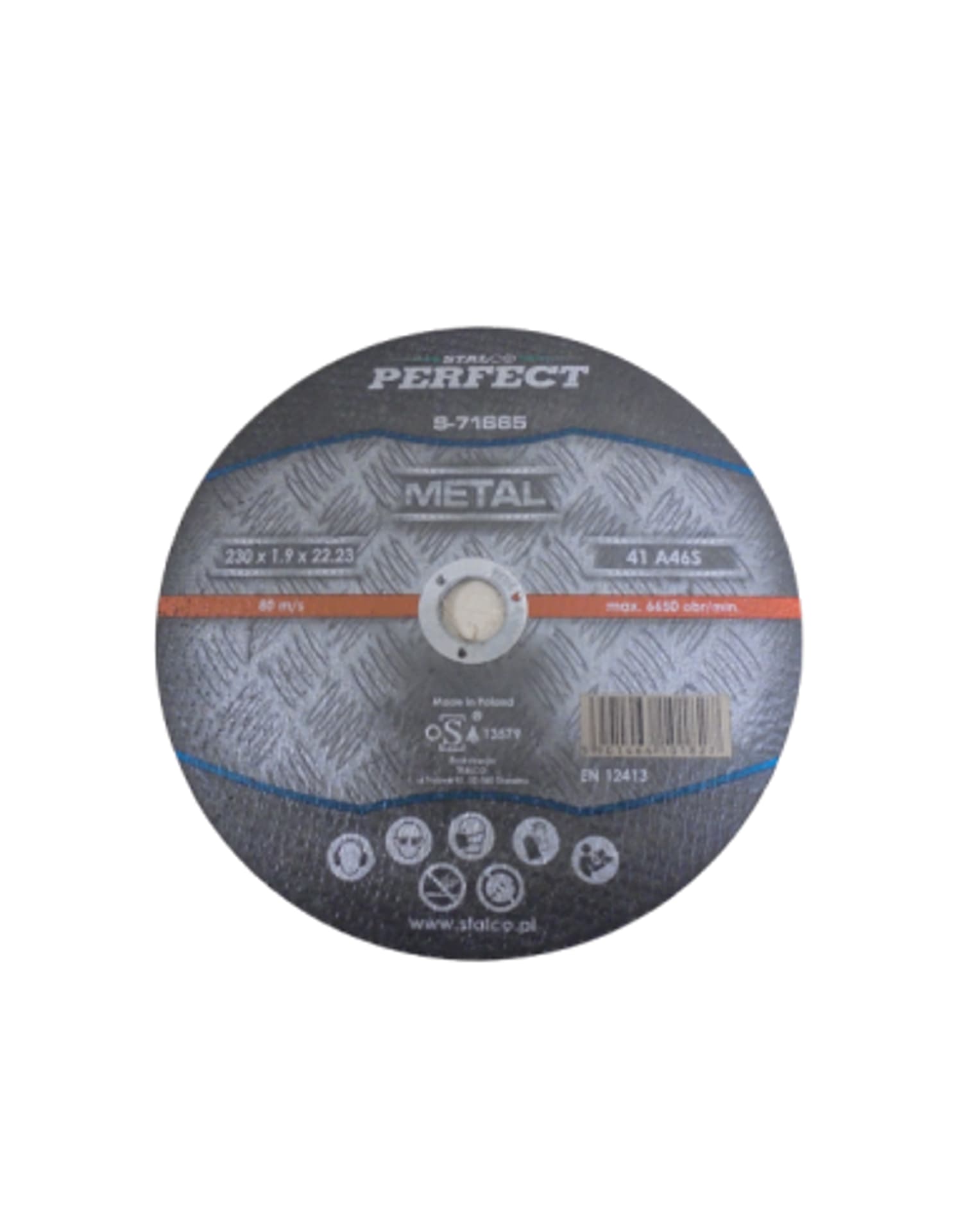 

TARCZA DO METALU STALCO S-71665 230mm