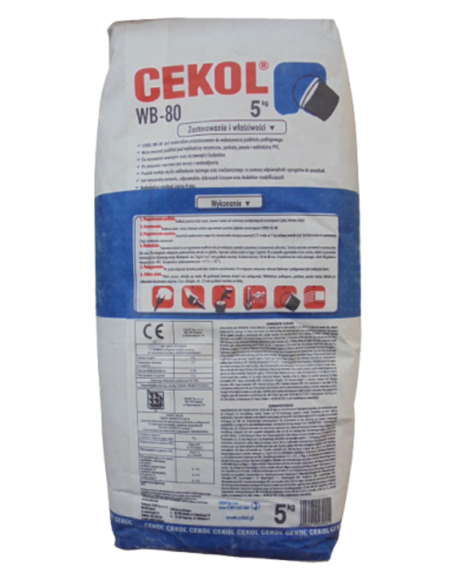 

WYLEWKA BETONOWA WB-80 20 - 80mm CEKOL