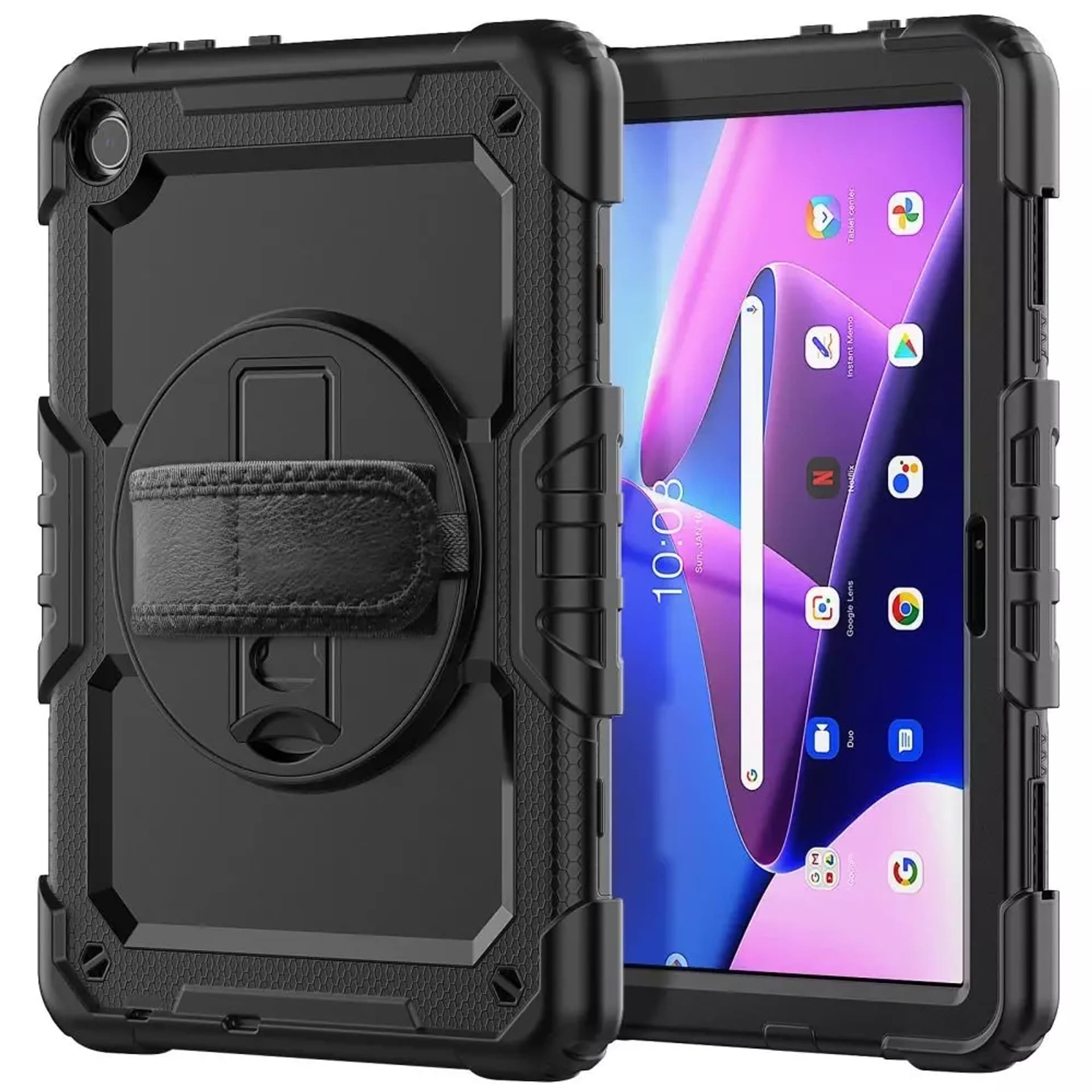 

Etui obudowa Solid360 do Lenovo Tab M10 10.1 3rd Gen TB-328 Black