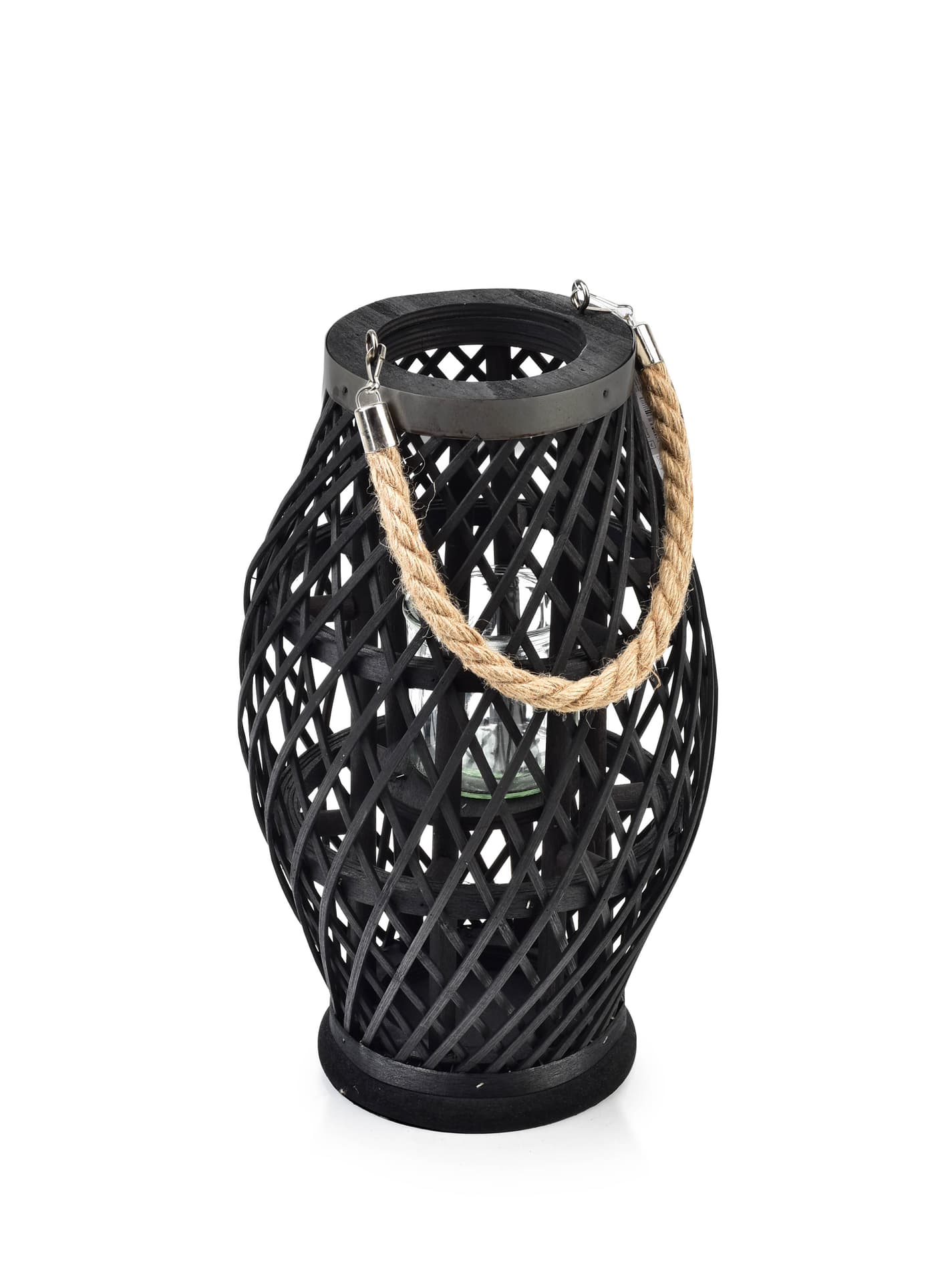

LUCIE BLACK Lampion 13x16xh35cm