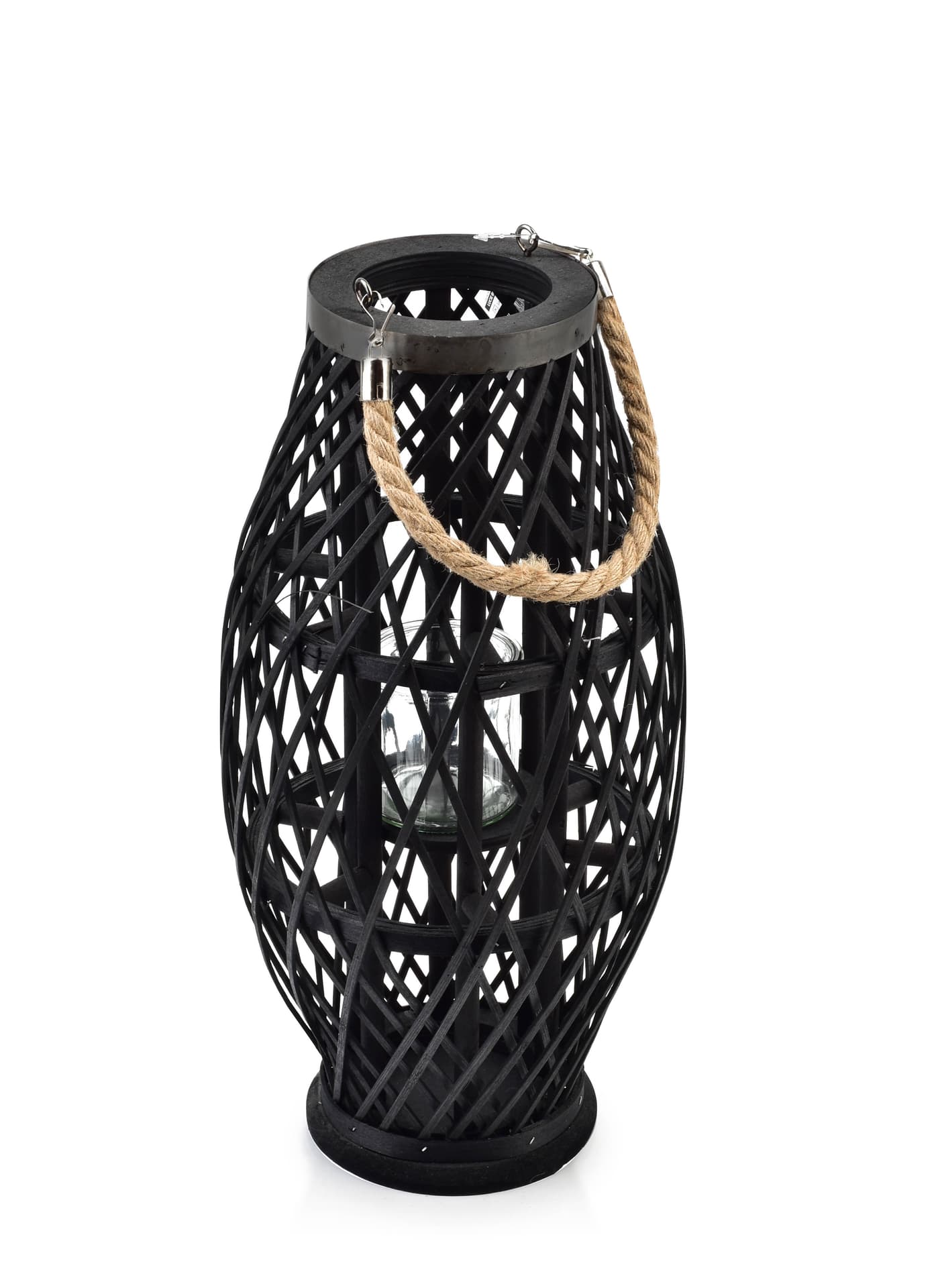 

LUCIE BLACK Lampion 13x17xh45cm