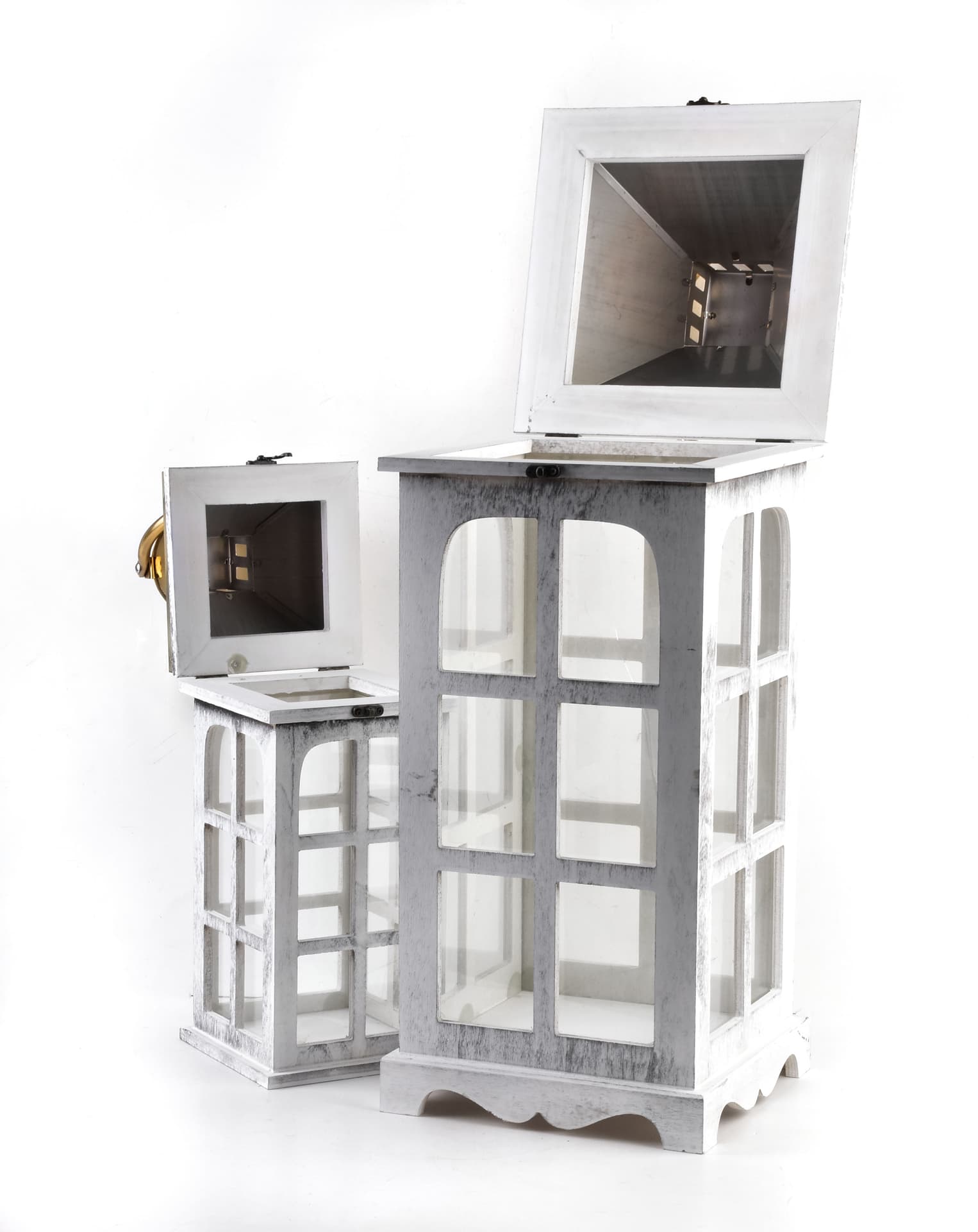 

LEVI SILVER Komplet 2 latarni