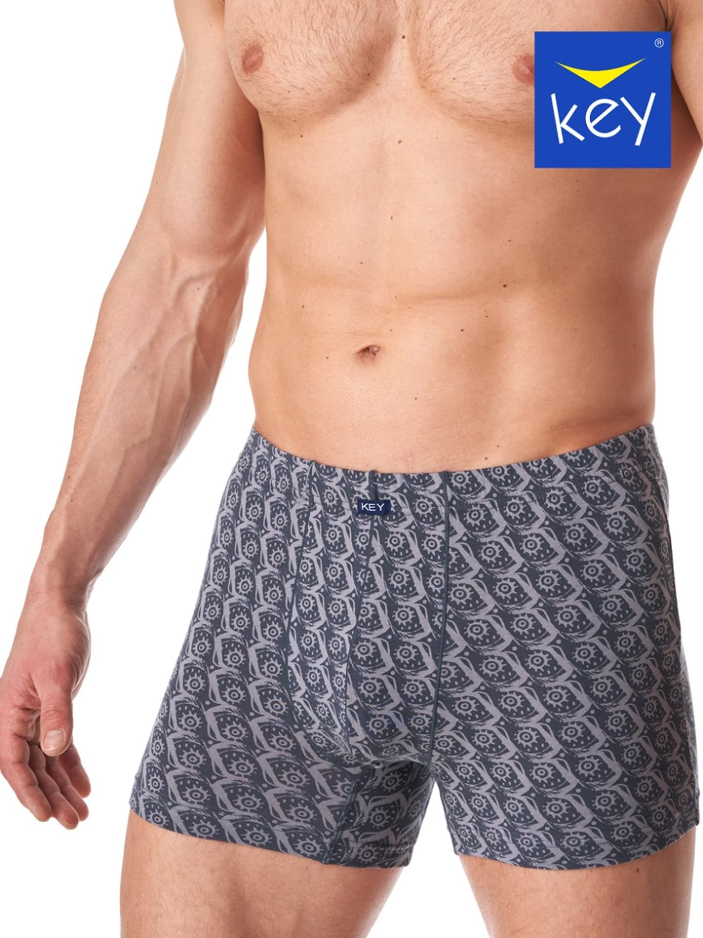 

SZORTY KEY MXH-824 B23 (kolor szary, rozmiar M)