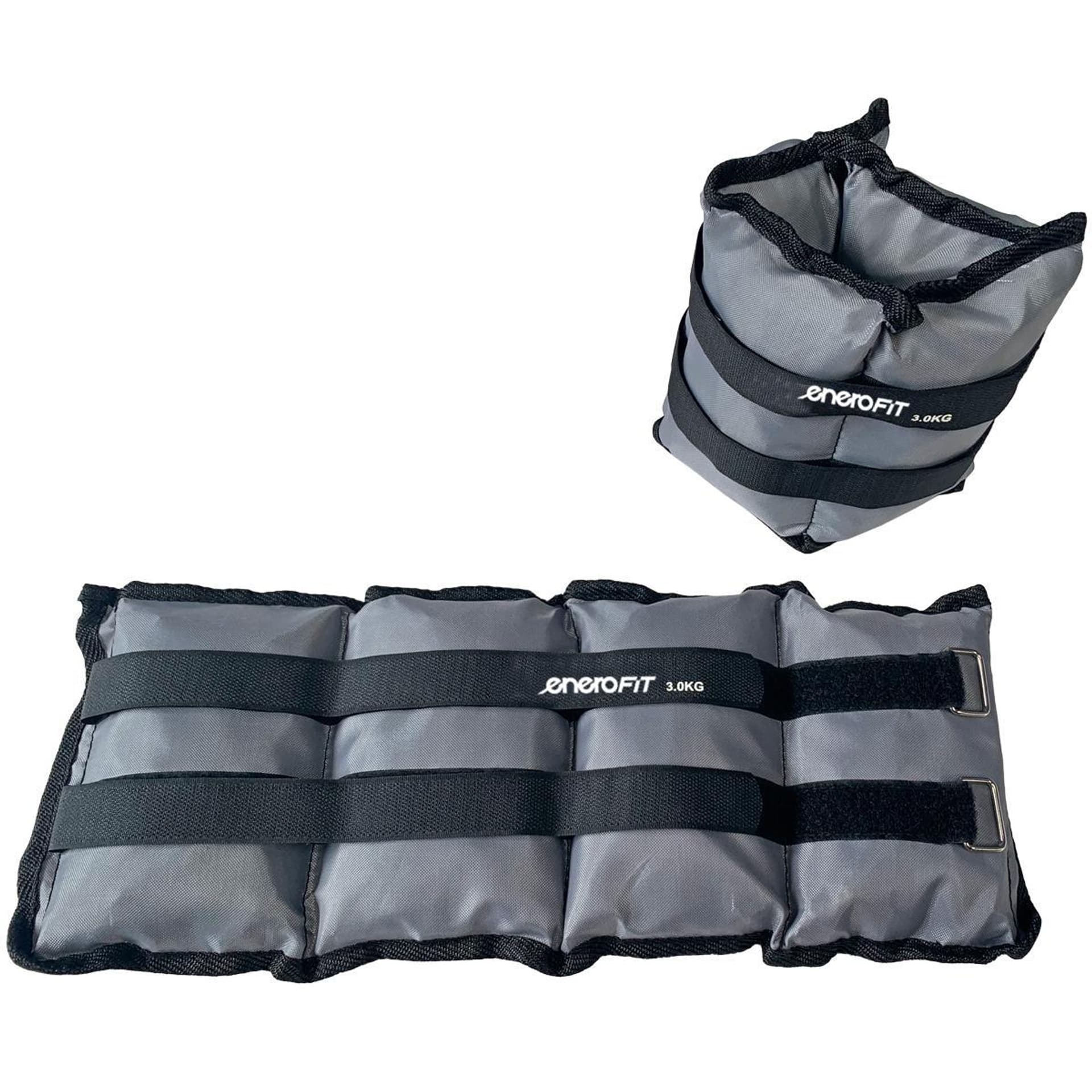 

OBCIĄŻENIE NA PRZEGUBY SZARE 6KG (2x3KG) ENERO FIT, 2x3kg) enero fi