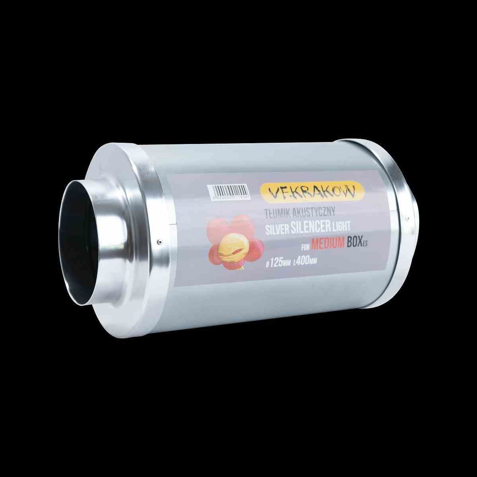 

SILENCER TŁUMIK AKUSTYCZNY ALU FI 125/400MM