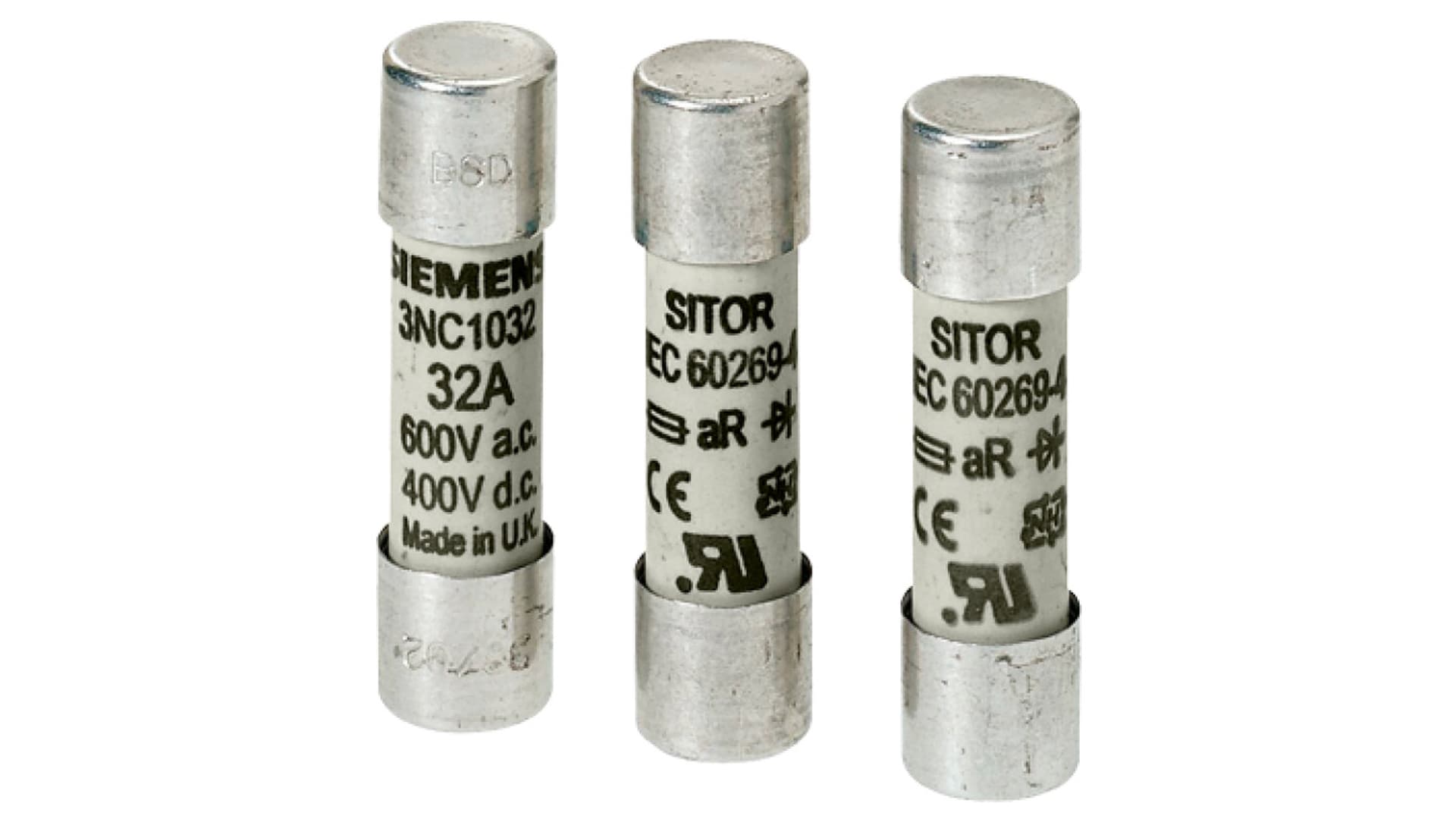 

Wkładka topikowa cylindryczna SITOR aR 80A 660V 22x58mm 3NC2280 /5szt./