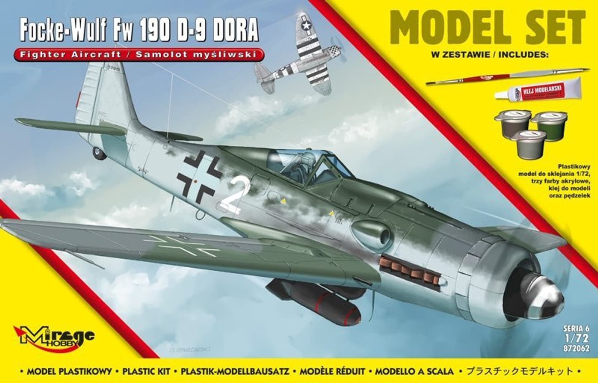 

Focke-Wulf Fw 190 Niemiecki Myśliwiec z II WŚ