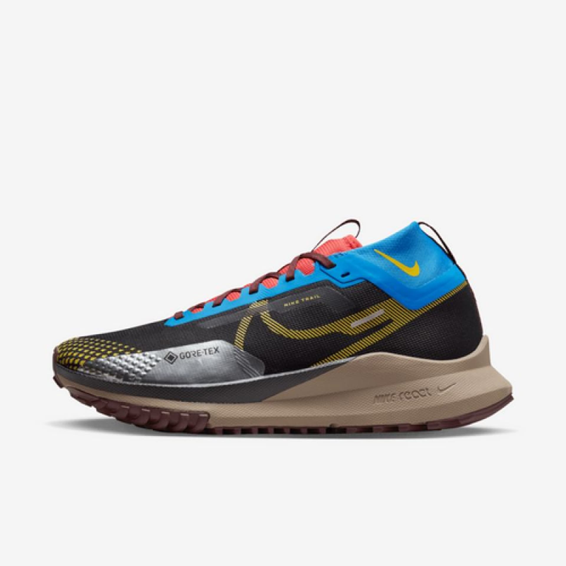 Buty Nike React Pegasus Trail 4 Gore-Tex DJ7926 (kolor Wielokolorowy, rozmiar 45)
