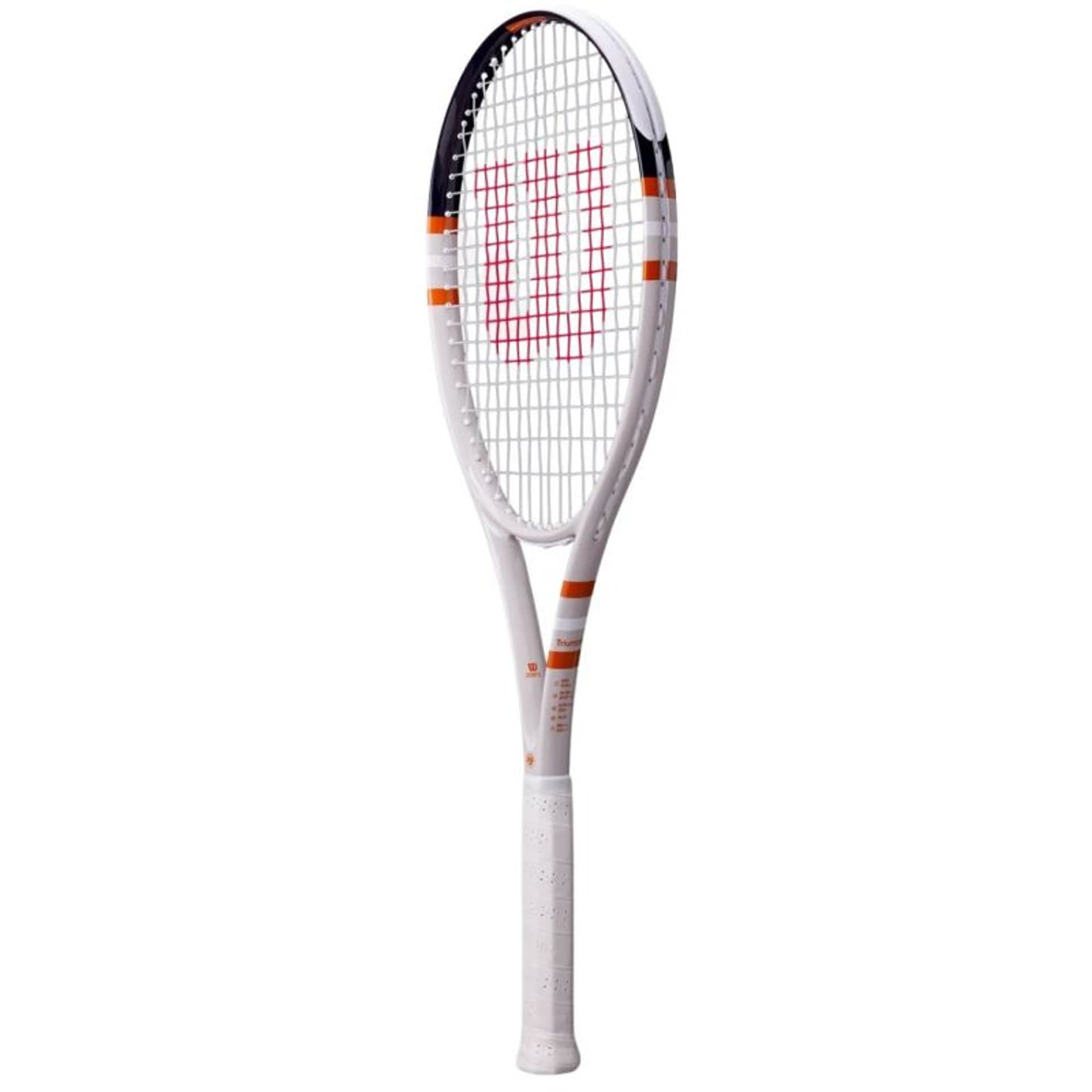 

Rakieta do tenisa ziemnego Wilson Roland Garros Triumph TNS RKT1 4 1/8 (kolor Biały. Granatowy. Pomarańczowy)