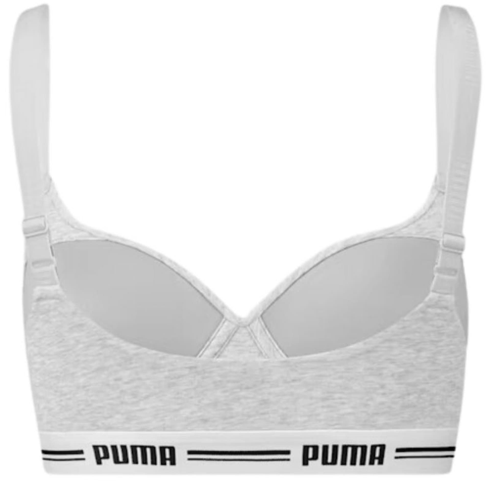 

Stanik sportowy Puma Padded Top 1P Hang W 907863 (kolor Szary/Srebrny, rozmiar L)