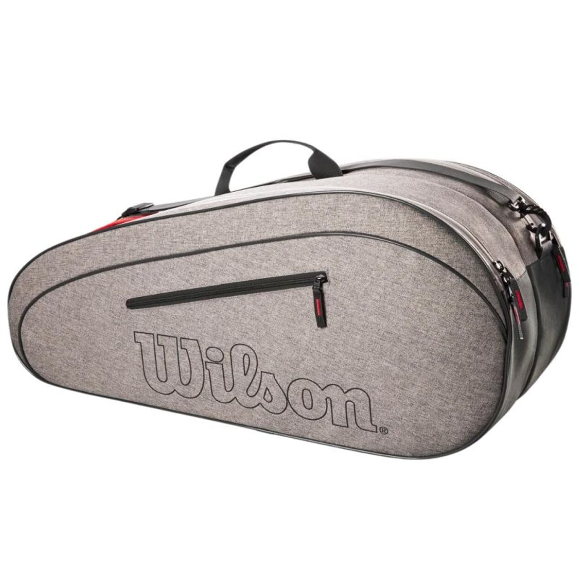 

Torba tenisowa Wilson Team 6PK (kolor Szary/Srebrny)
