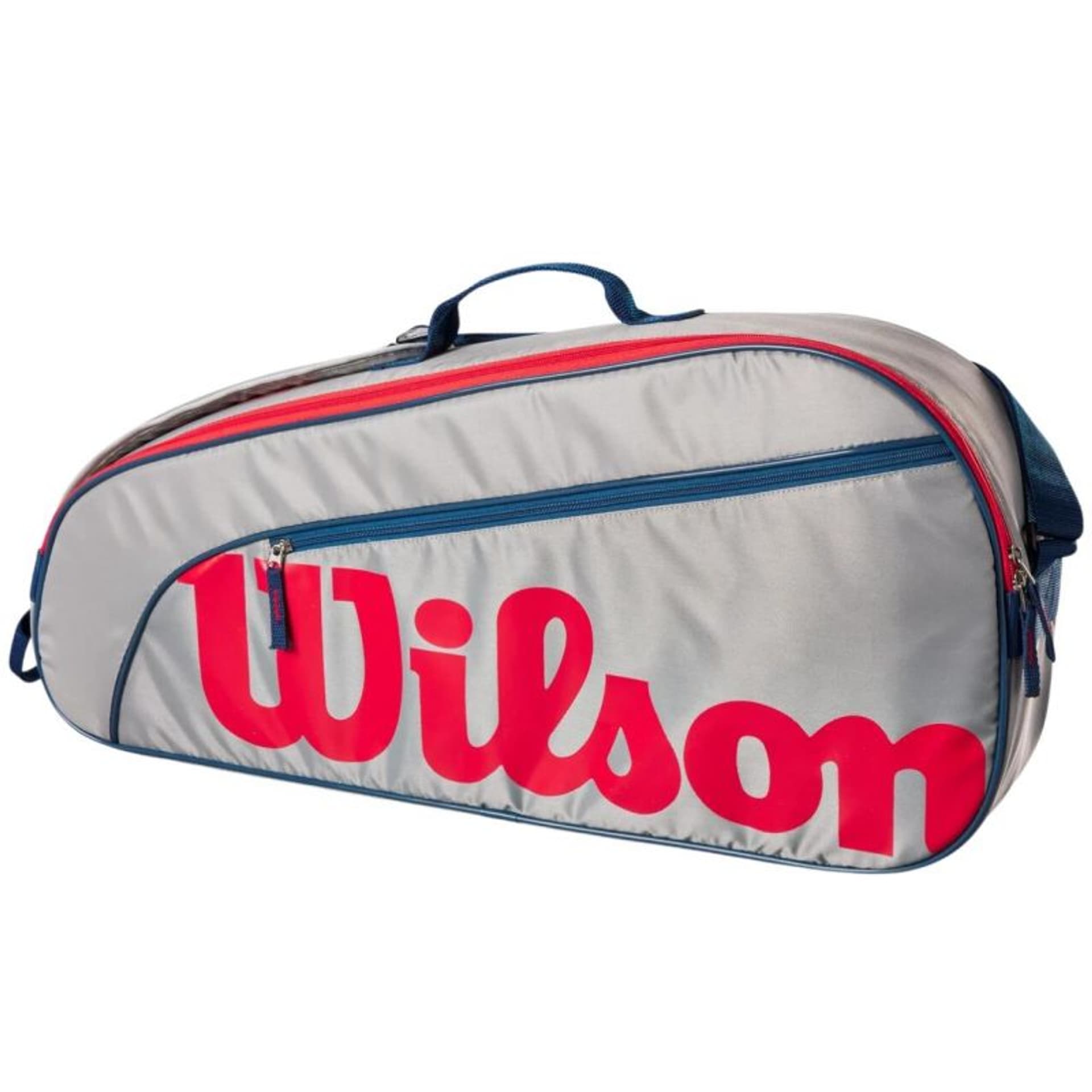 

Torba tenisowa Wilson 3PK Jr (kolor Czerwony. Szary/Srebrny)