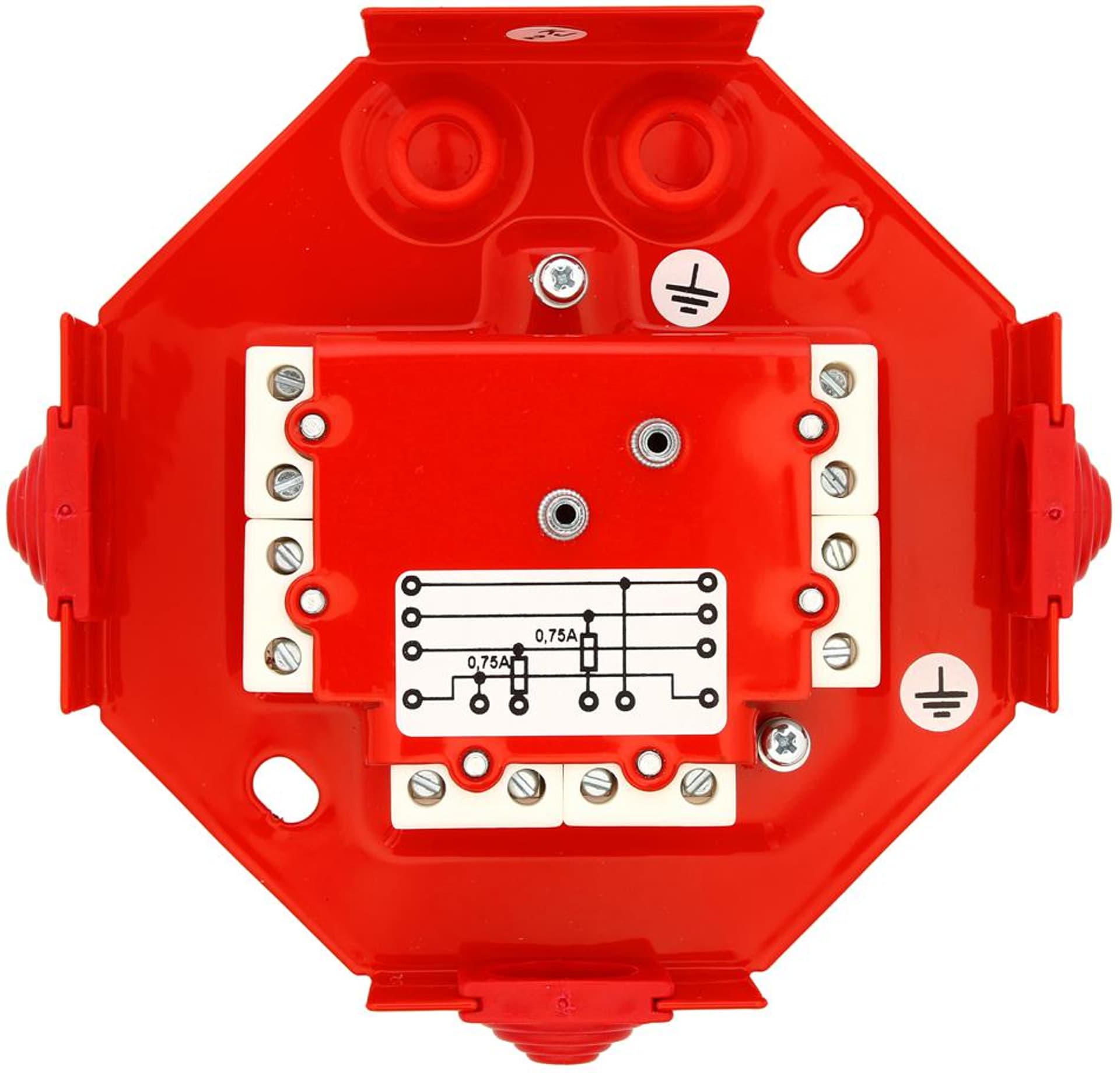 

Puszka instalacyjna przeciwpożarowa W2 PIP-3AN 0,75A