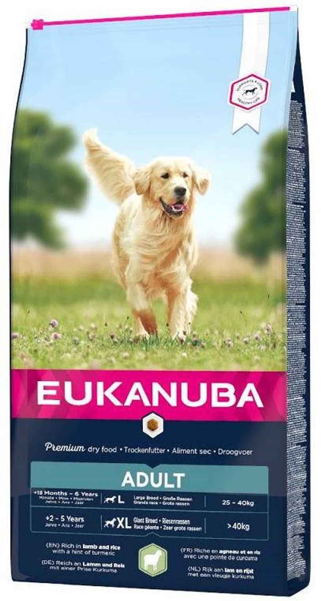 

EUKANUBA Adult Lamb & Rice Large Breeds 14kg