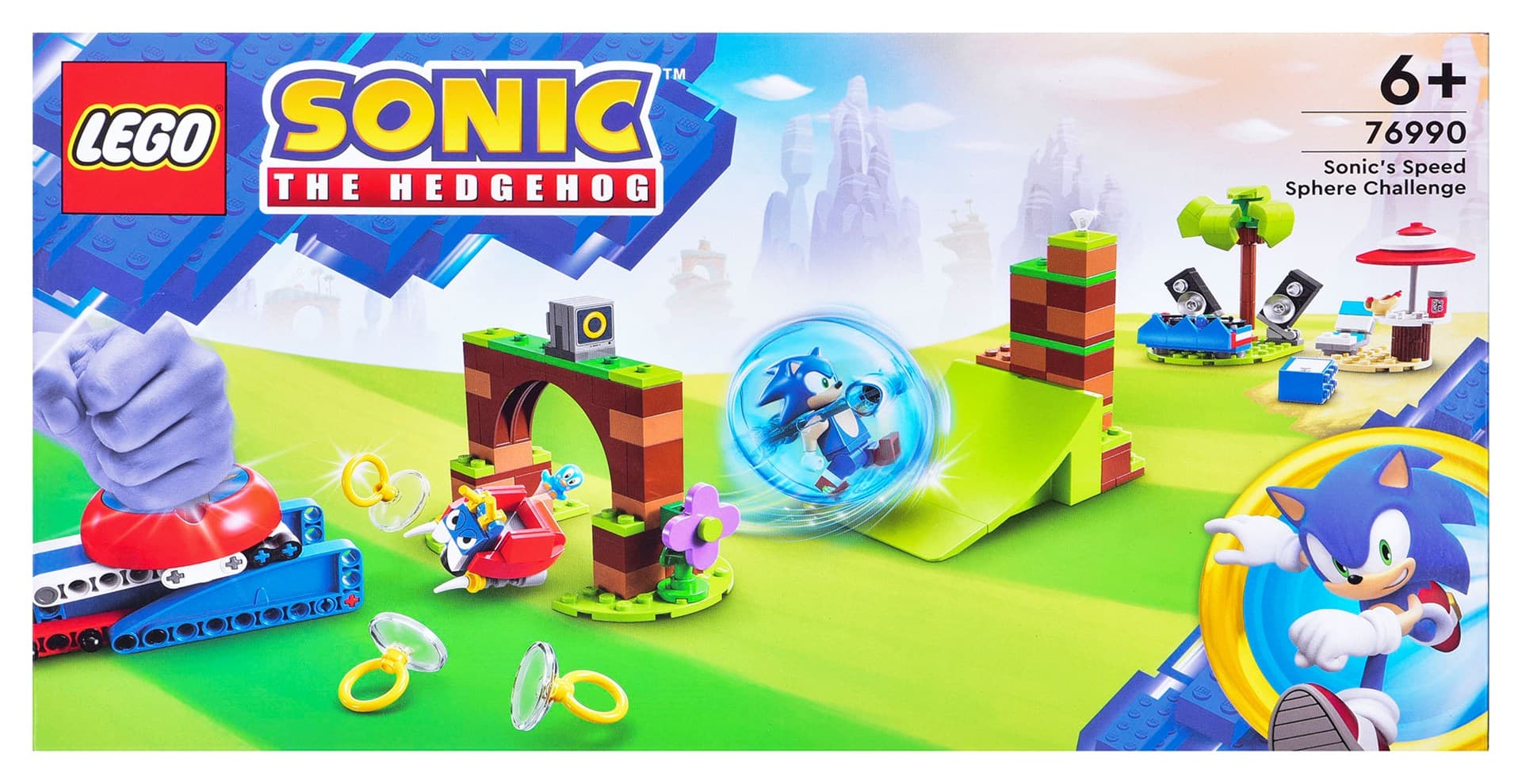 

LEGO Sonic 76990 Wyzwanie z pędzącą kulą