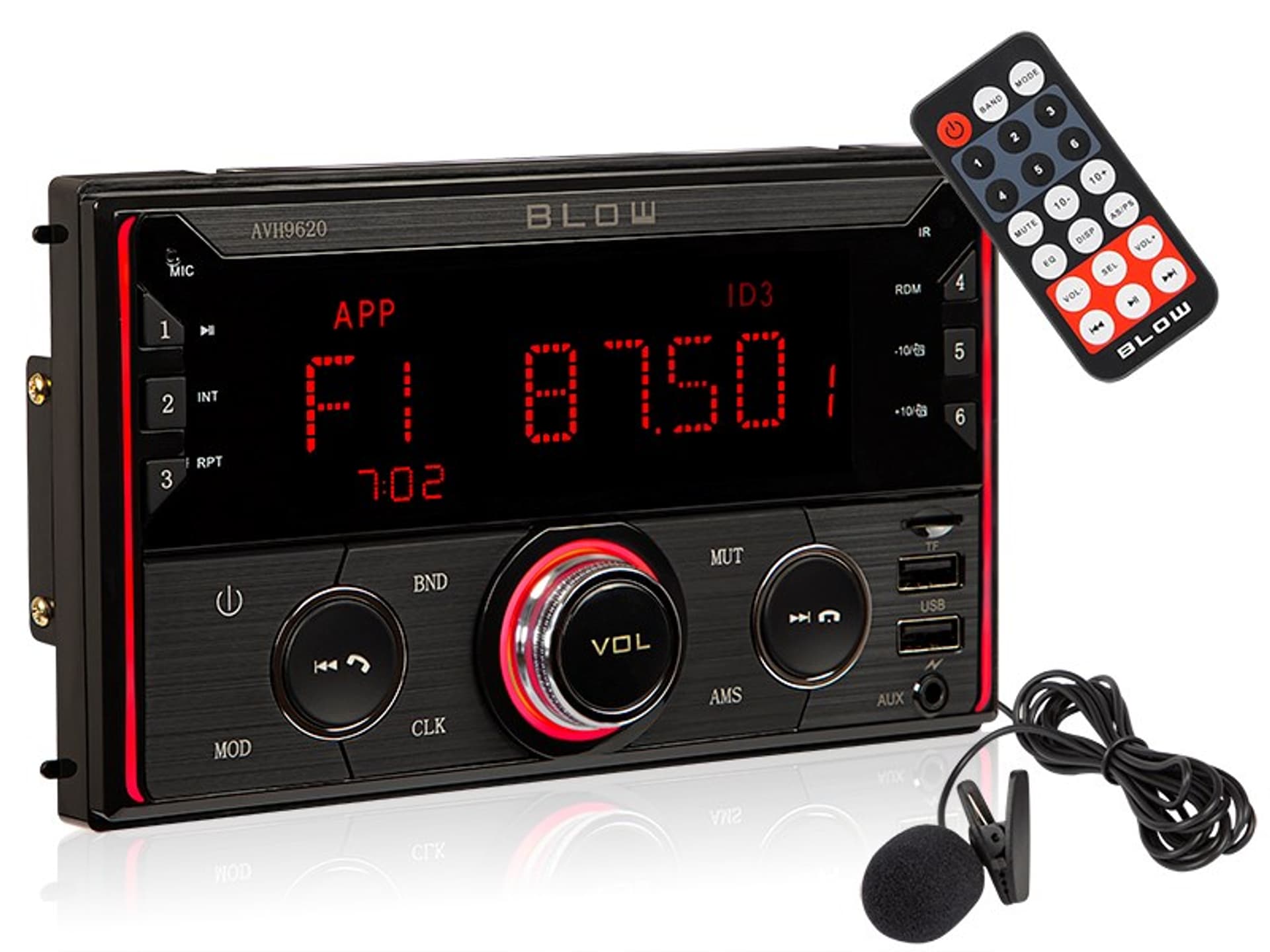 

78-335# Radio blow avh-9620 2din rds rgb