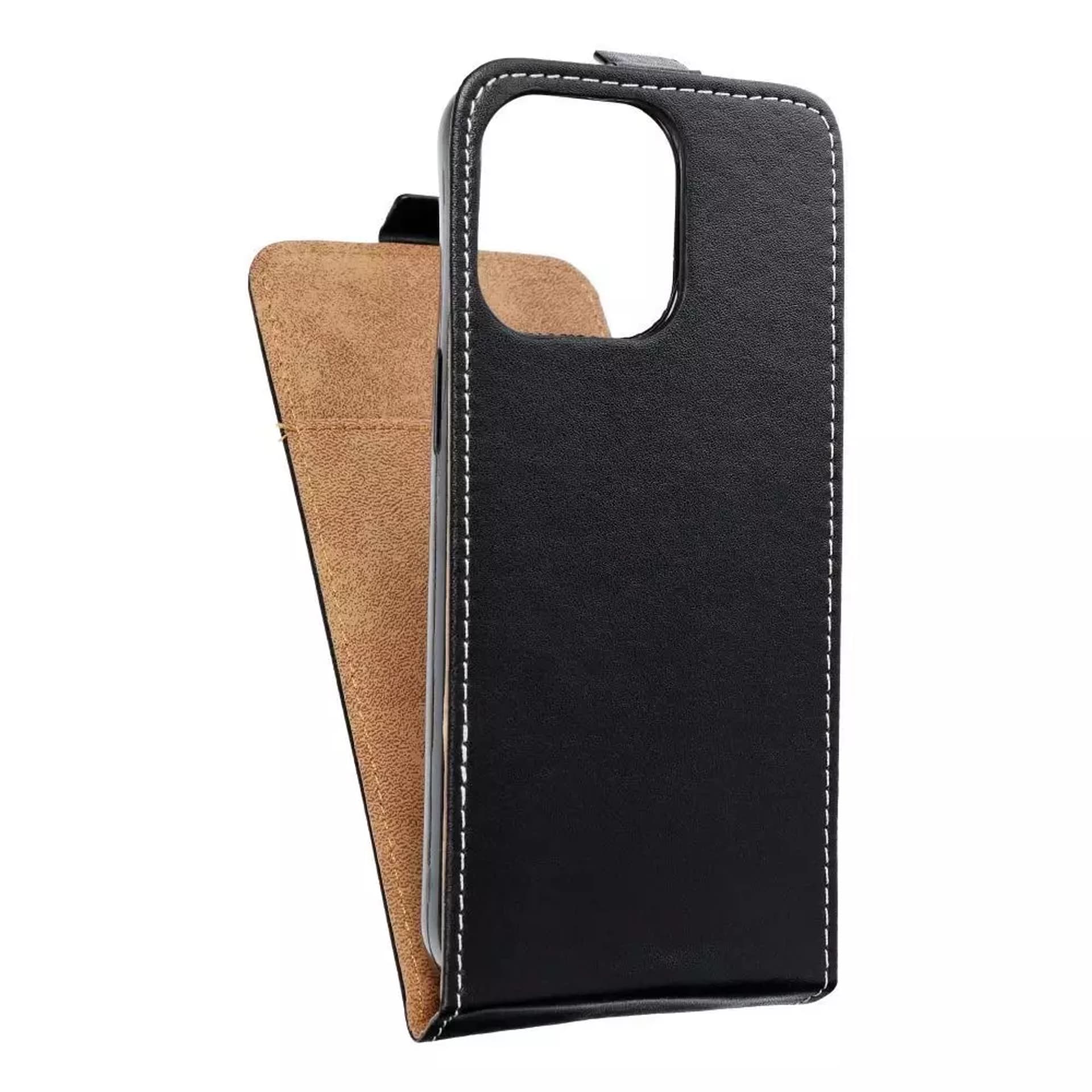 

Etui z klapką Kabura SLIM FLEXI FRESH Pionowa do IPHONE 15 Pro Max czarny