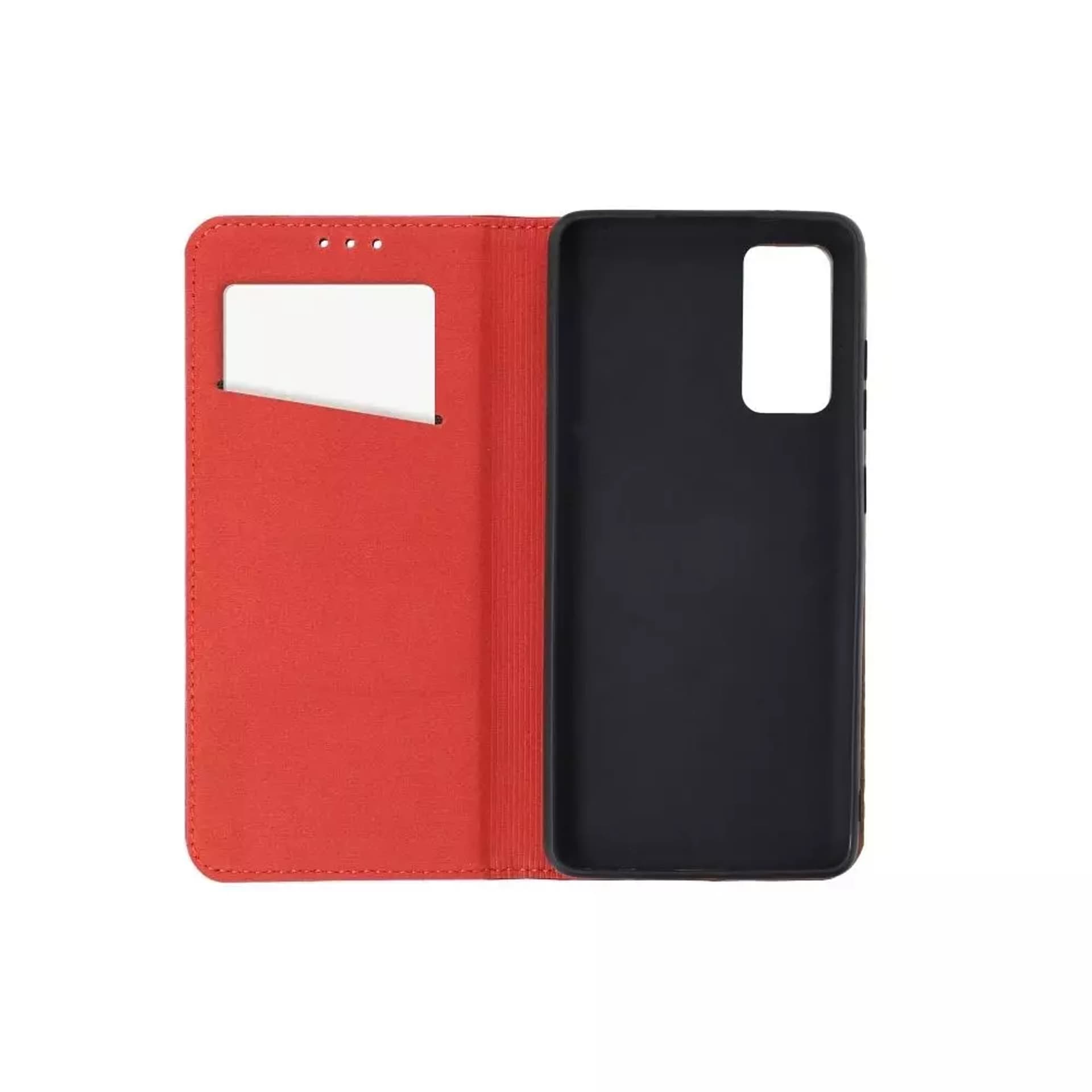 

Etui z klapką kabura skórzana SMART PRO do IPHONE 15 Plus bordowy