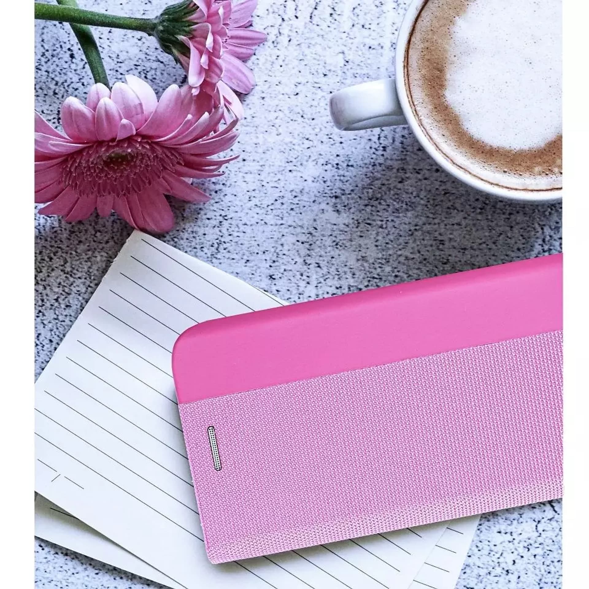 

Etui z klapką zamykane Kabura SENSITIVE Book do iPhone 15 różowy